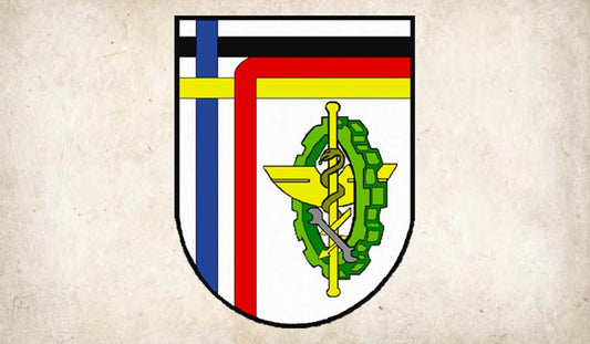 ecusson-Bataillon de Commandement et de Soutien de la Brigade Franco-Allemande