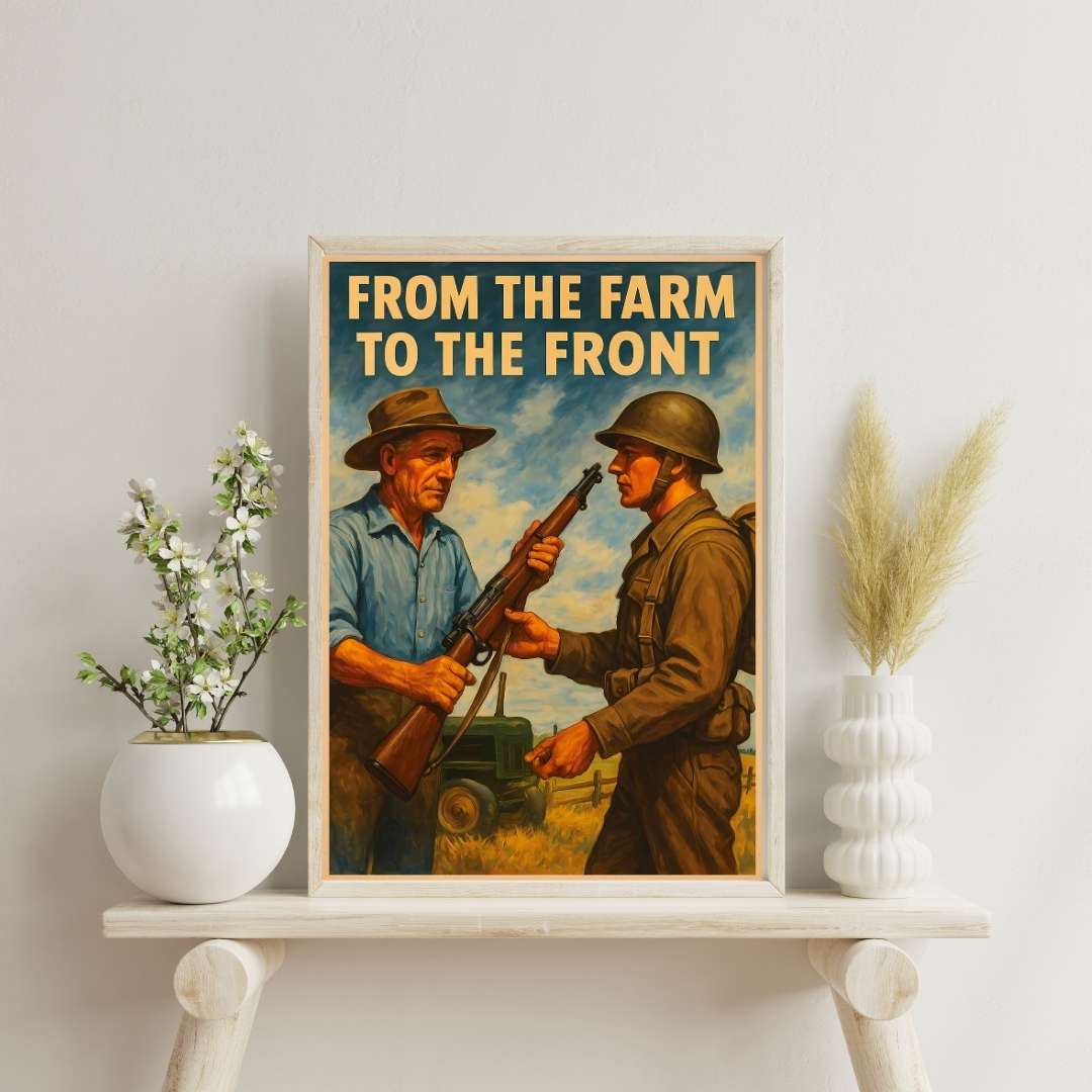 Affiche - From the Farm to the Front