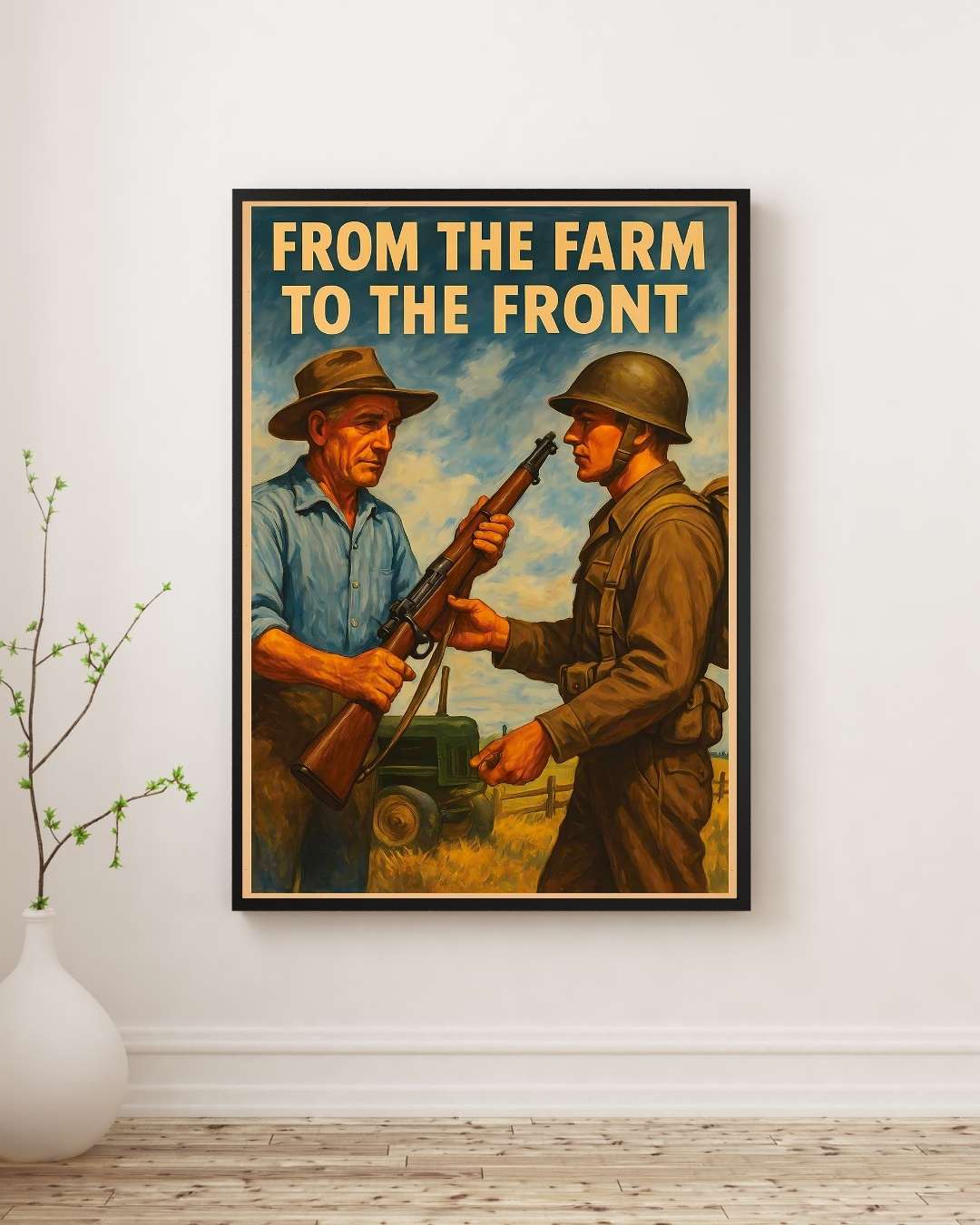 Affiche - From the Farm to the Front