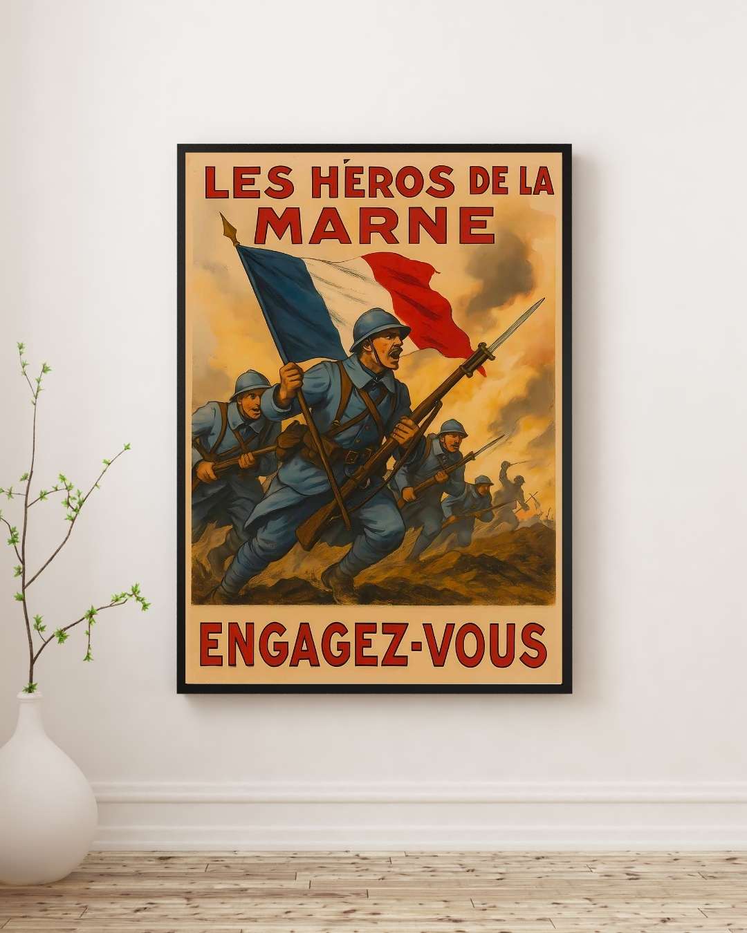 Affiche - Héros de la Marne