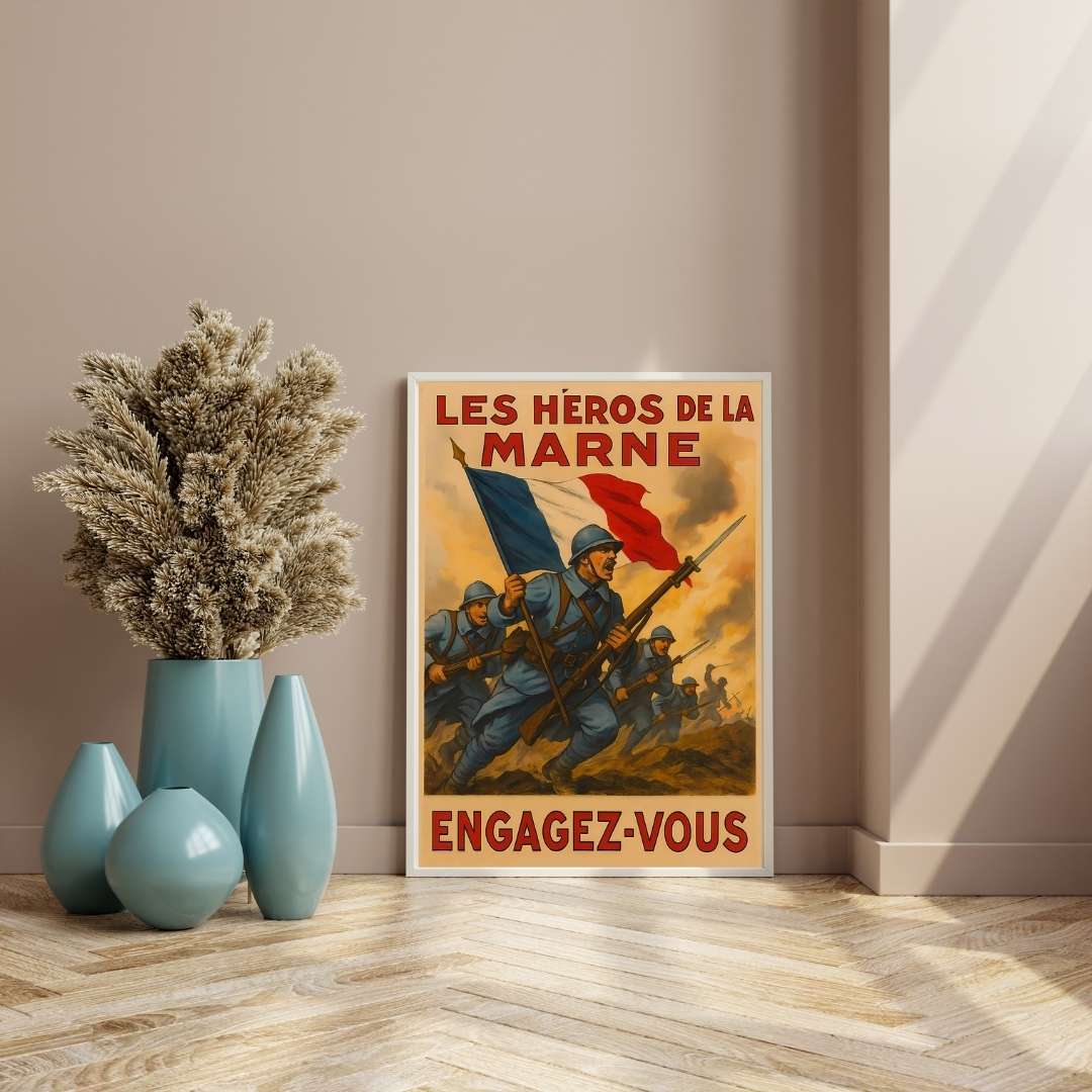 Affiche - Héros de la Marne