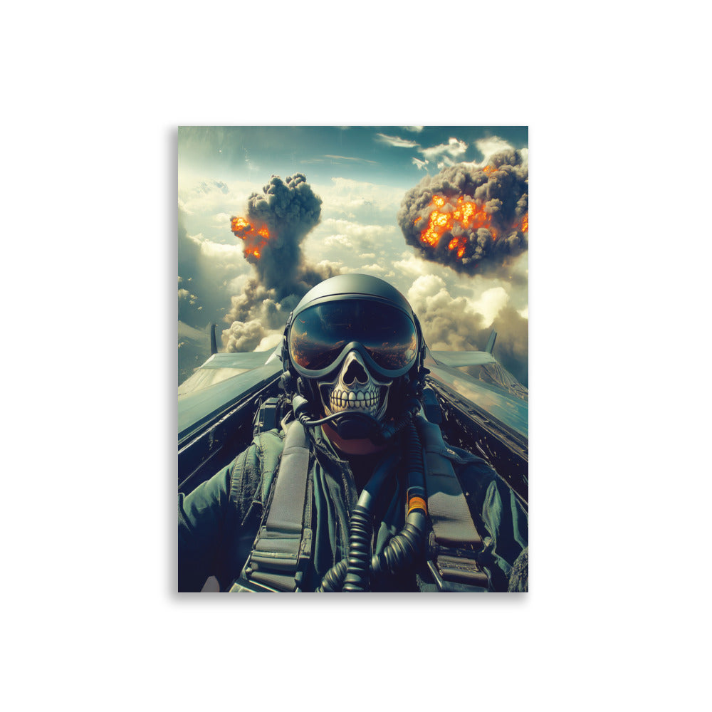 Affiche - La Mort vient du Ciel 30 × 40 cm