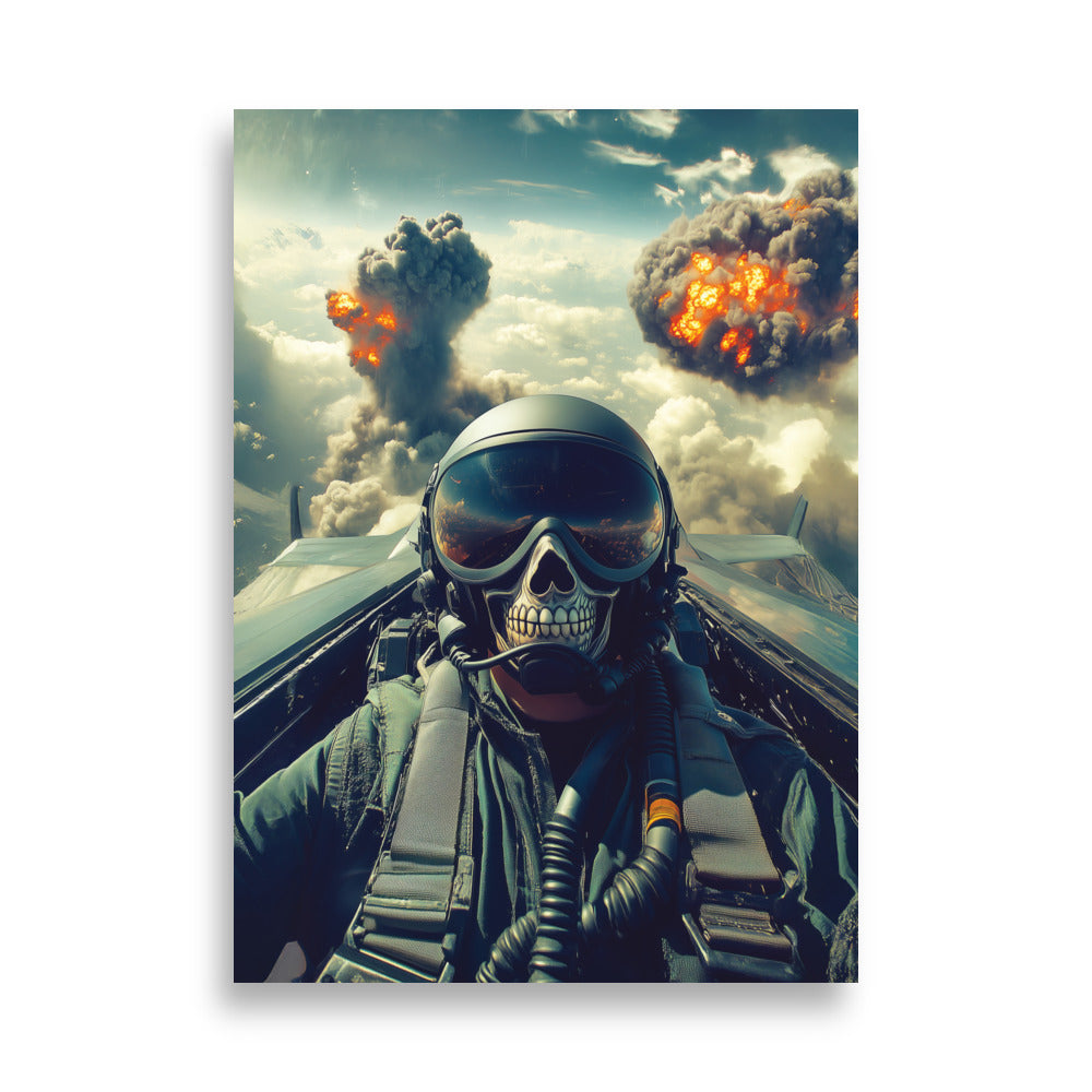 Affiche - La Mort vient du Ciel 50 × 70 cm