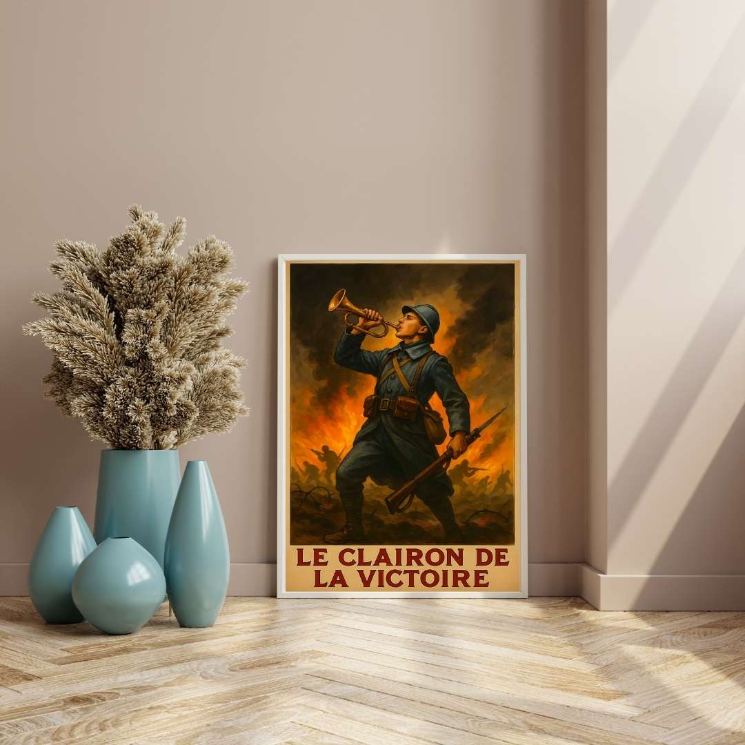Affiche - Le clairon de la victoire