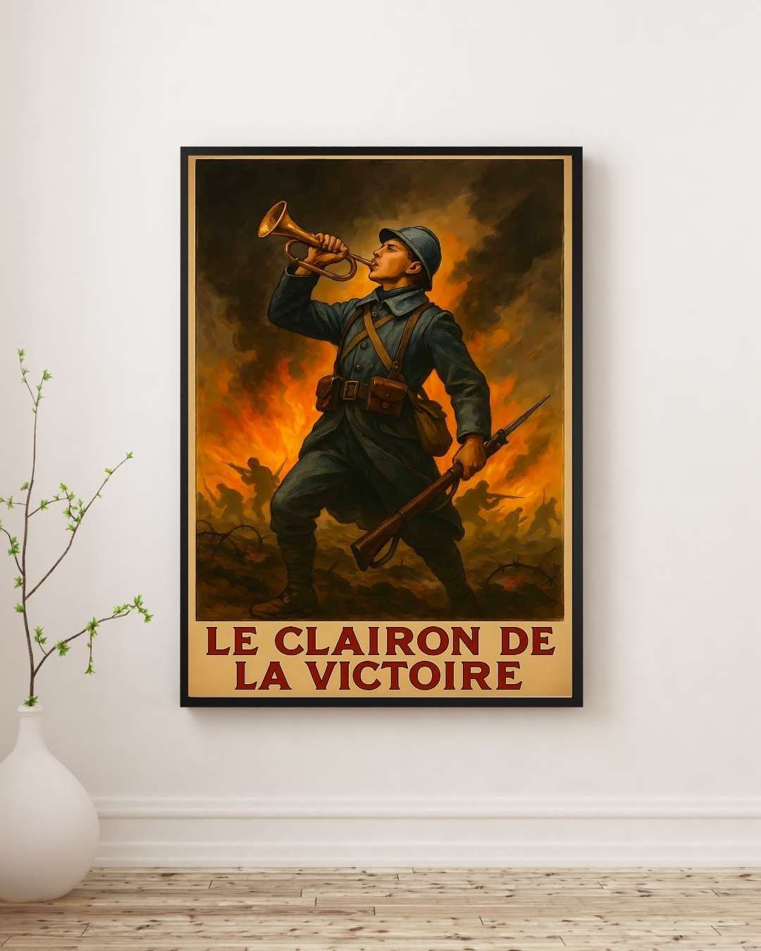 Affiche - Le clairon de la victoire