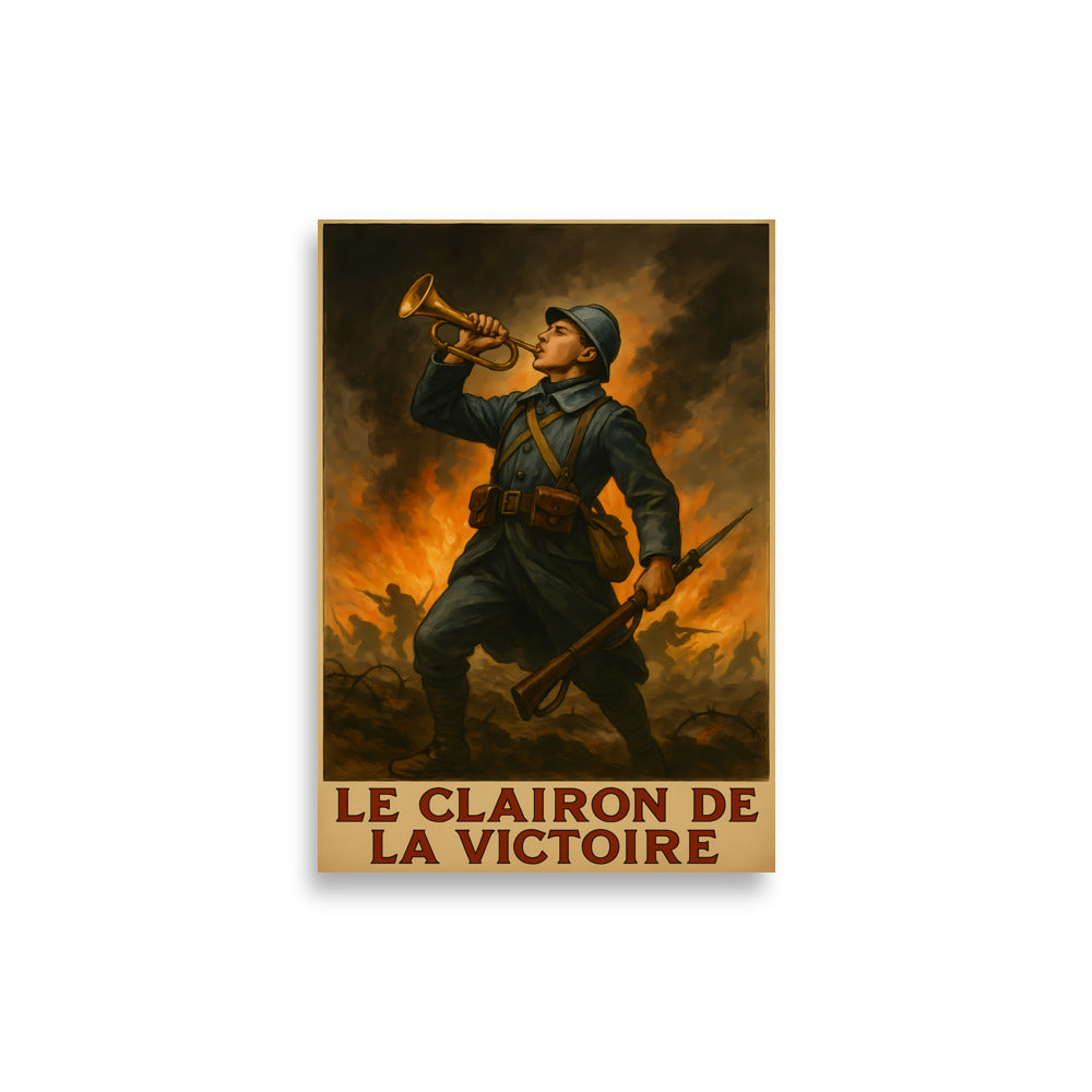 Affiche - Le clairon de la victoire A2 (42×59.4 cm)