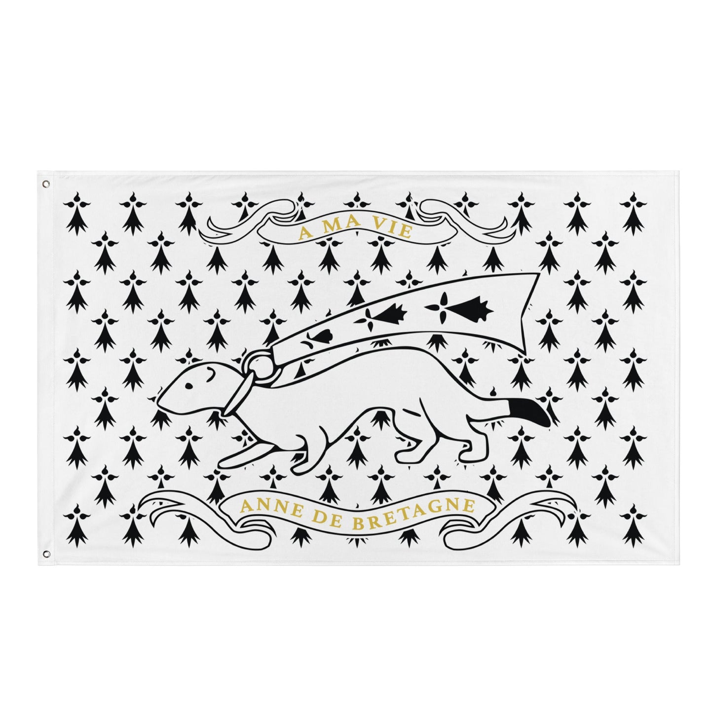 Drapeau - Blason d'Anne de Bretagne