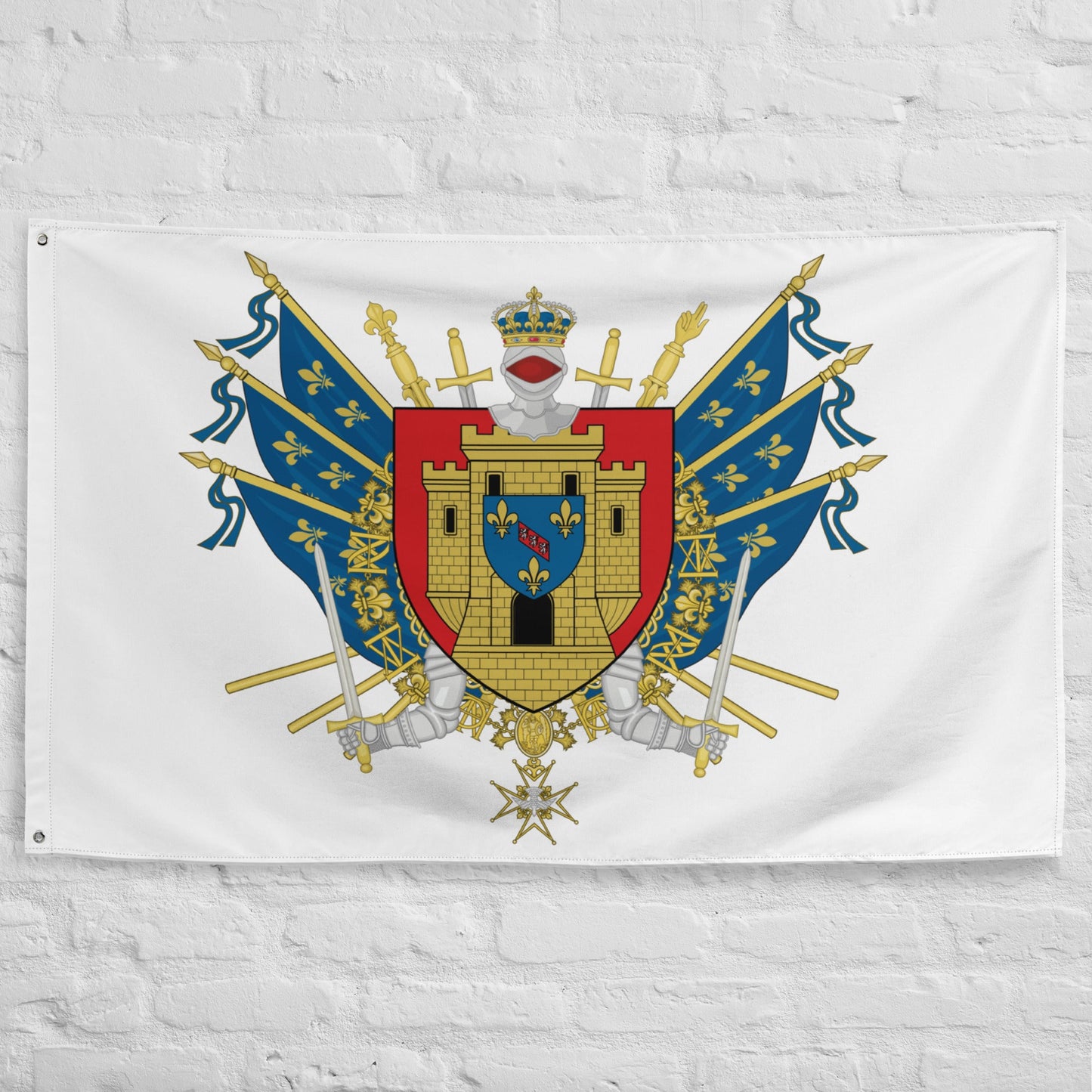 Drapeau - Blason d'Étampes