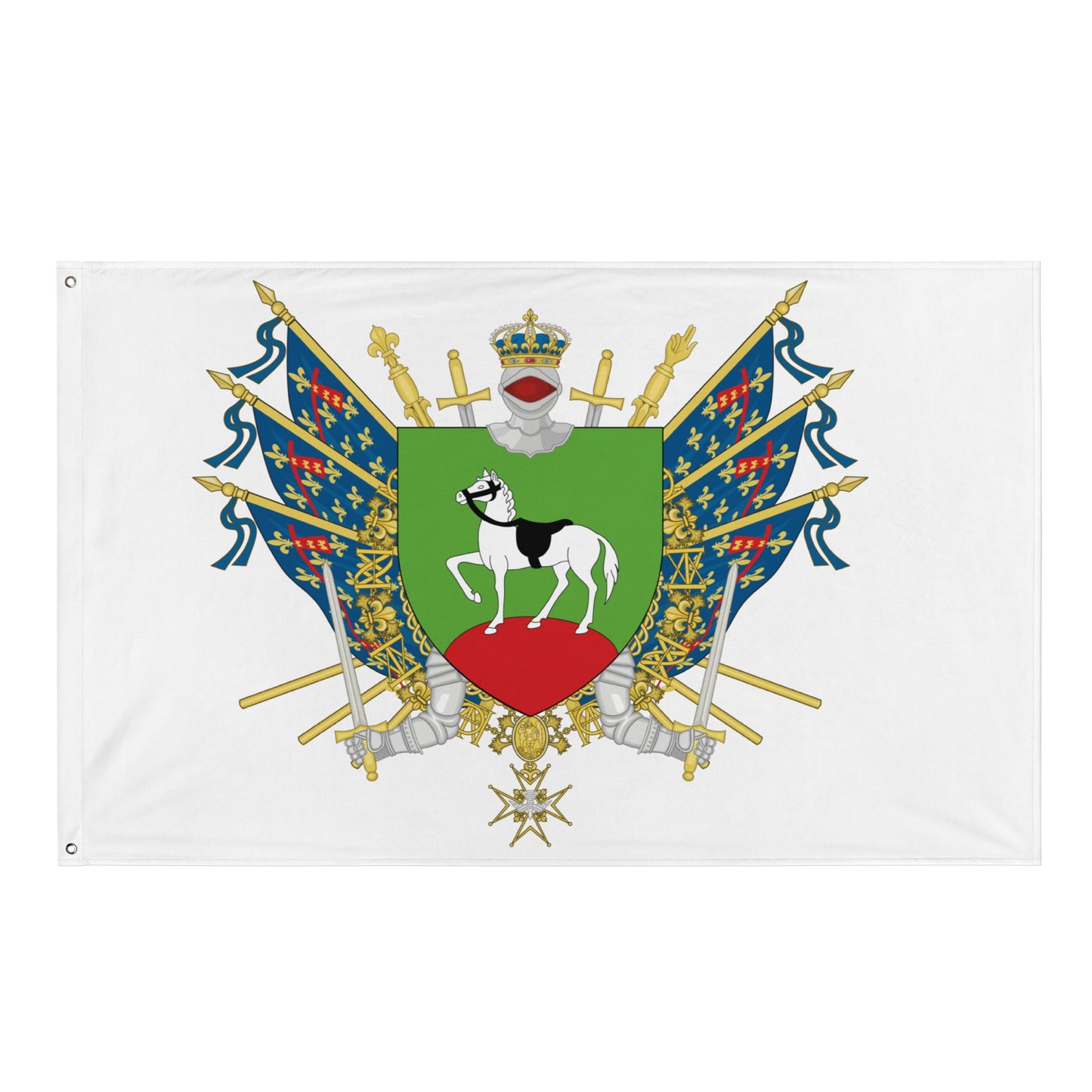 Drapeau - Blason d'Hénin-Beaumont