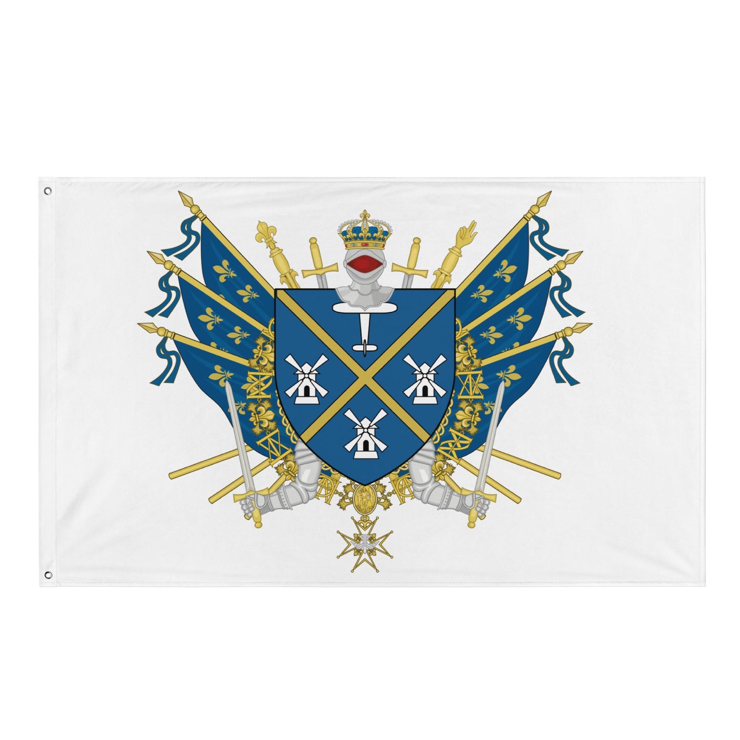 Drapeau - Blason d'Issy-les-Moulineaux