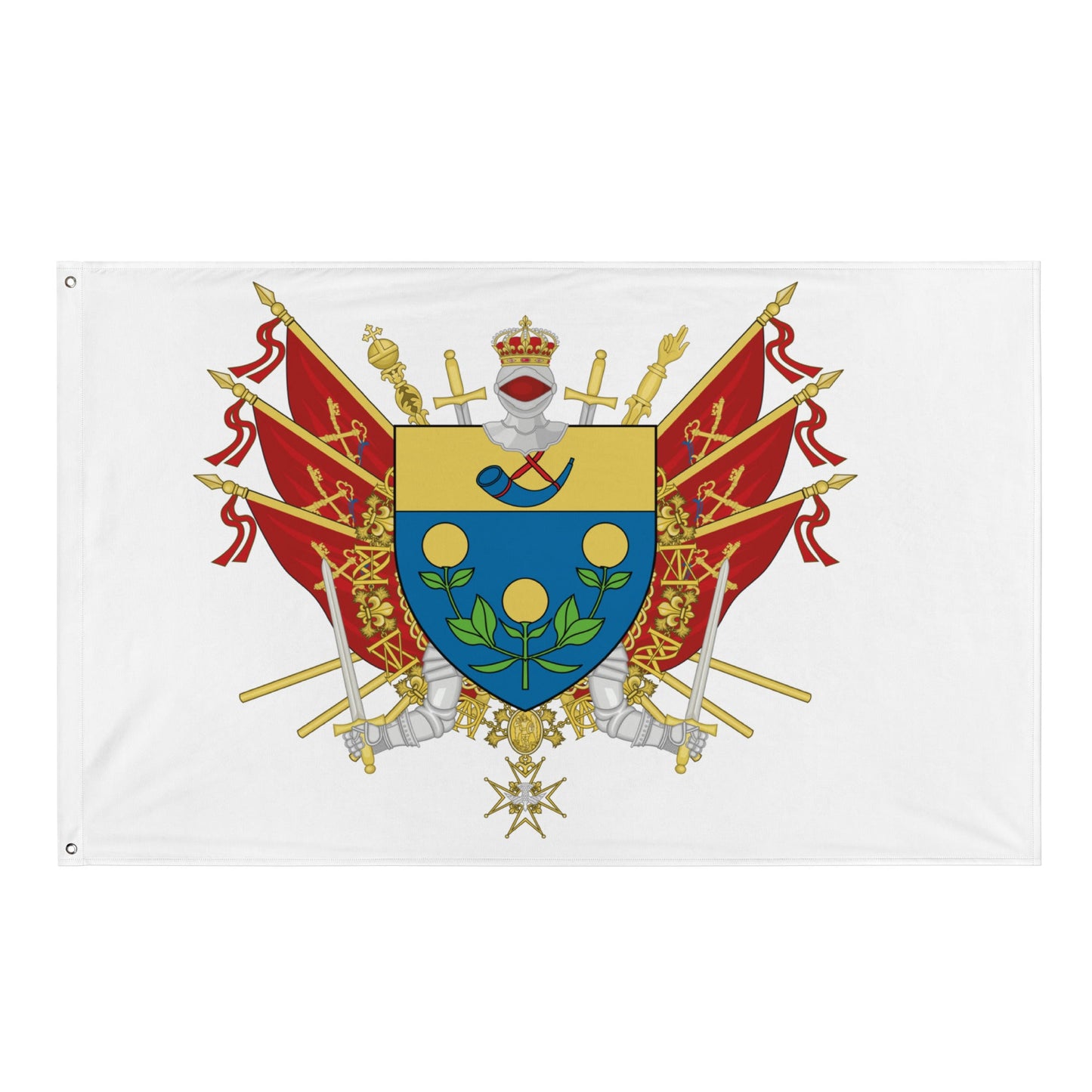 Drapeau - Blason d'Orange
