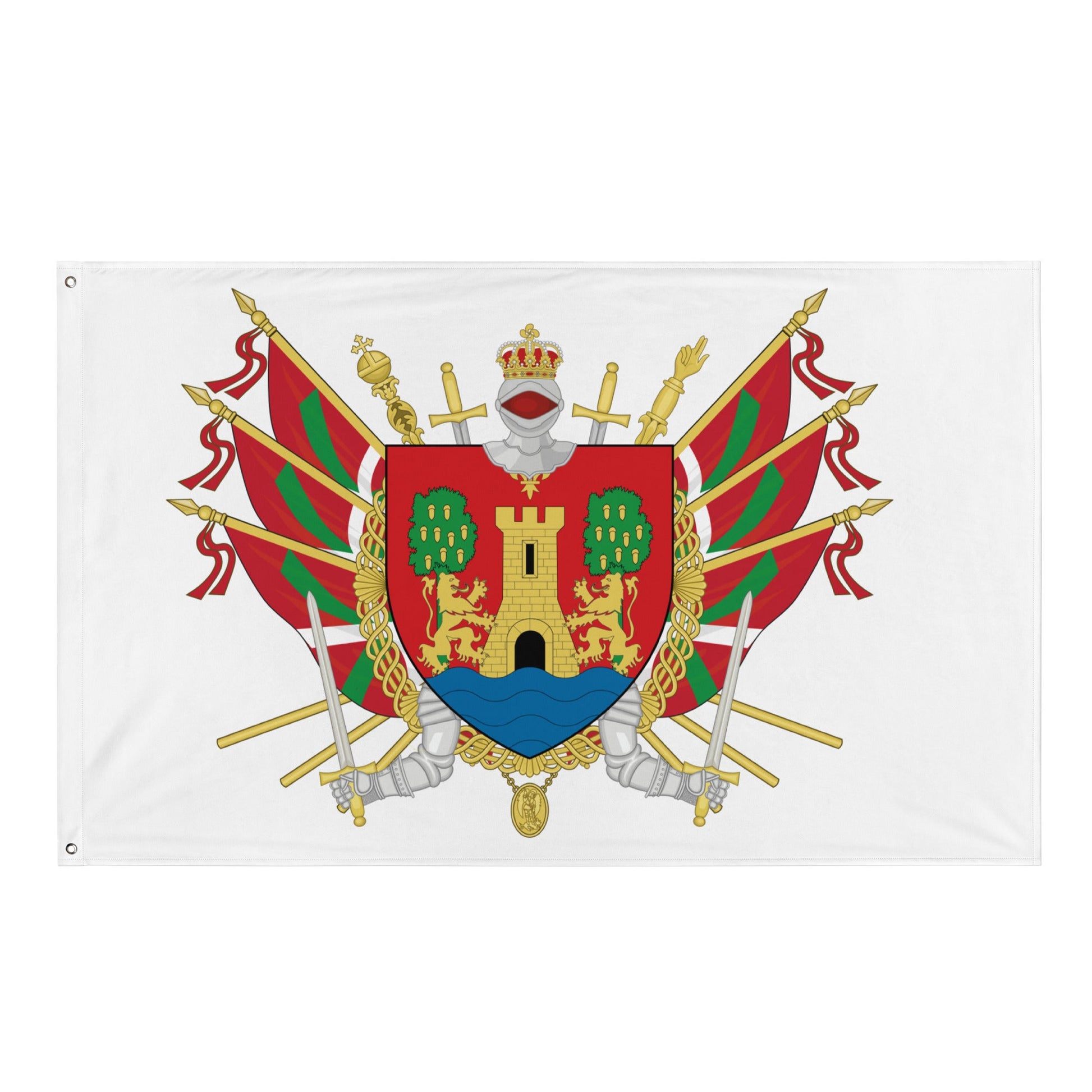 Drapeau - Blason de Bayonne