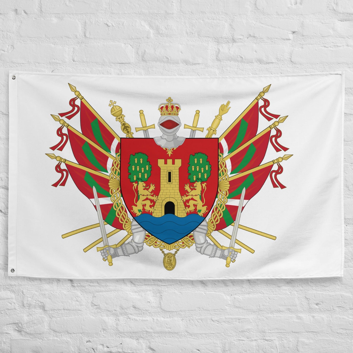 Drapeau - Blason de Bayonne