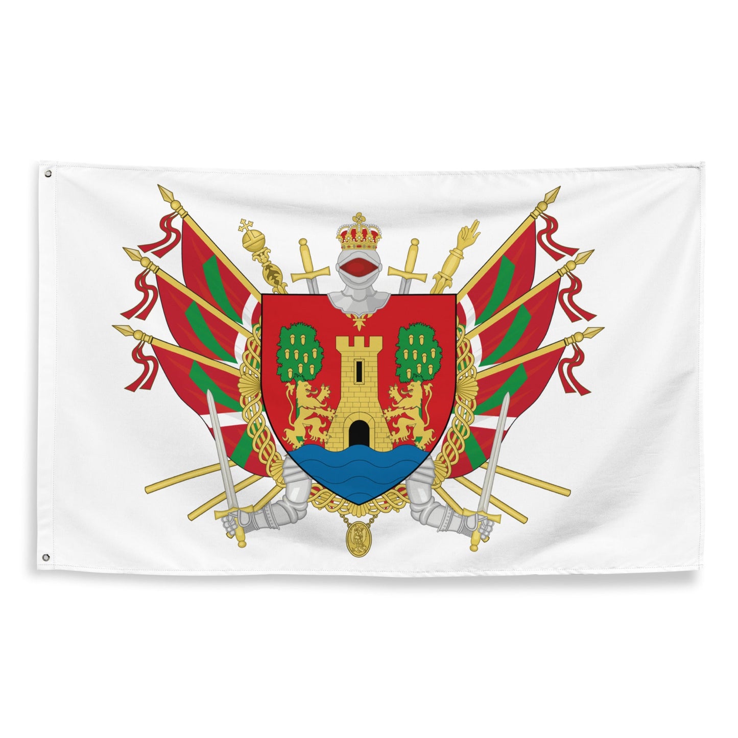 Drapeau - Blason de Bayonne