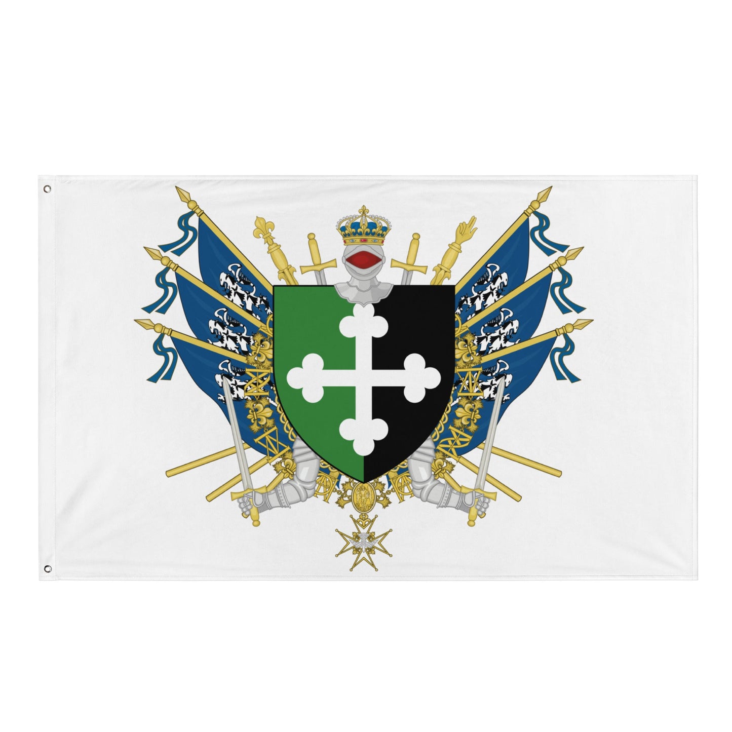 Drapeau - Blason de Bourg-en-Bresse