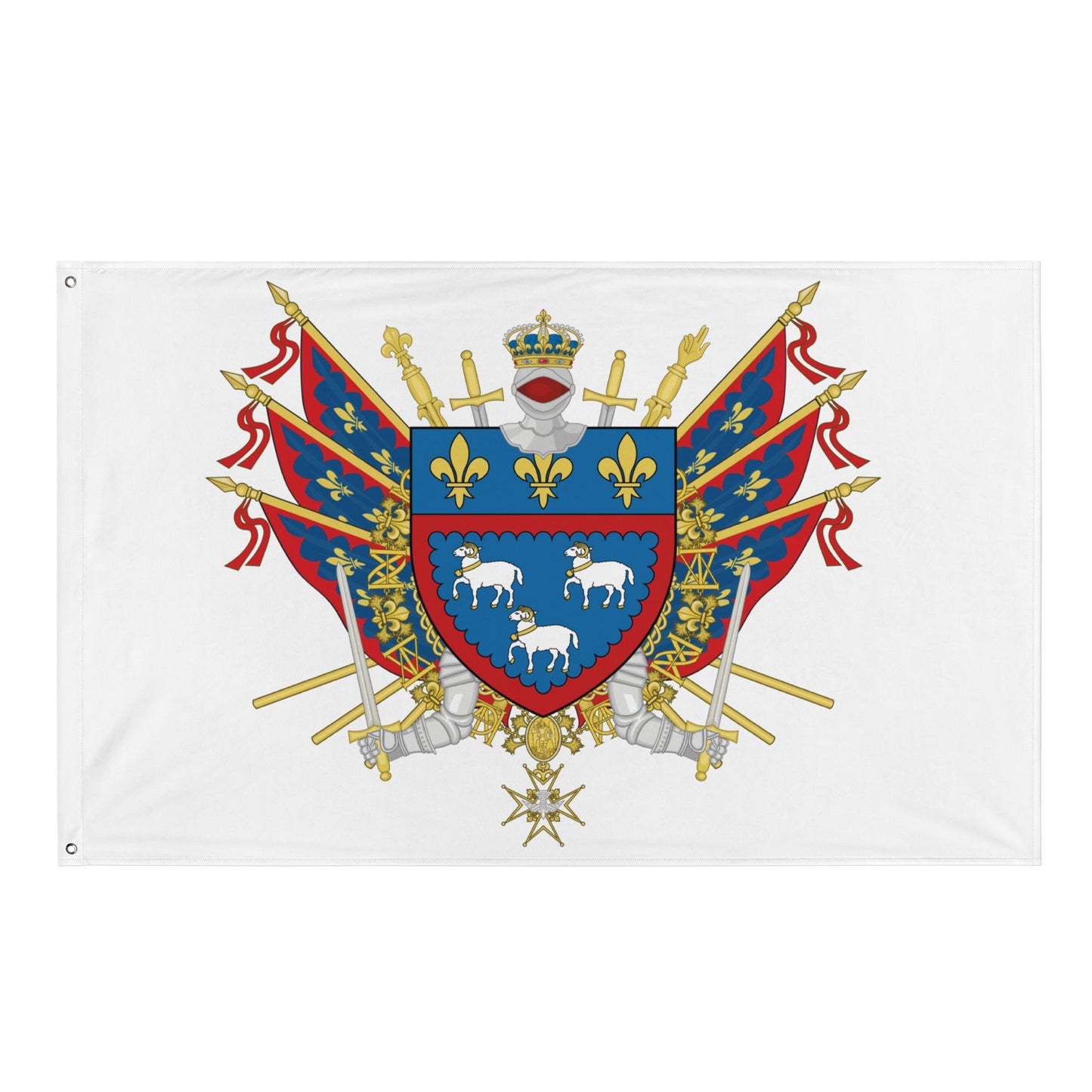 Drapeau - Blason de Bourges