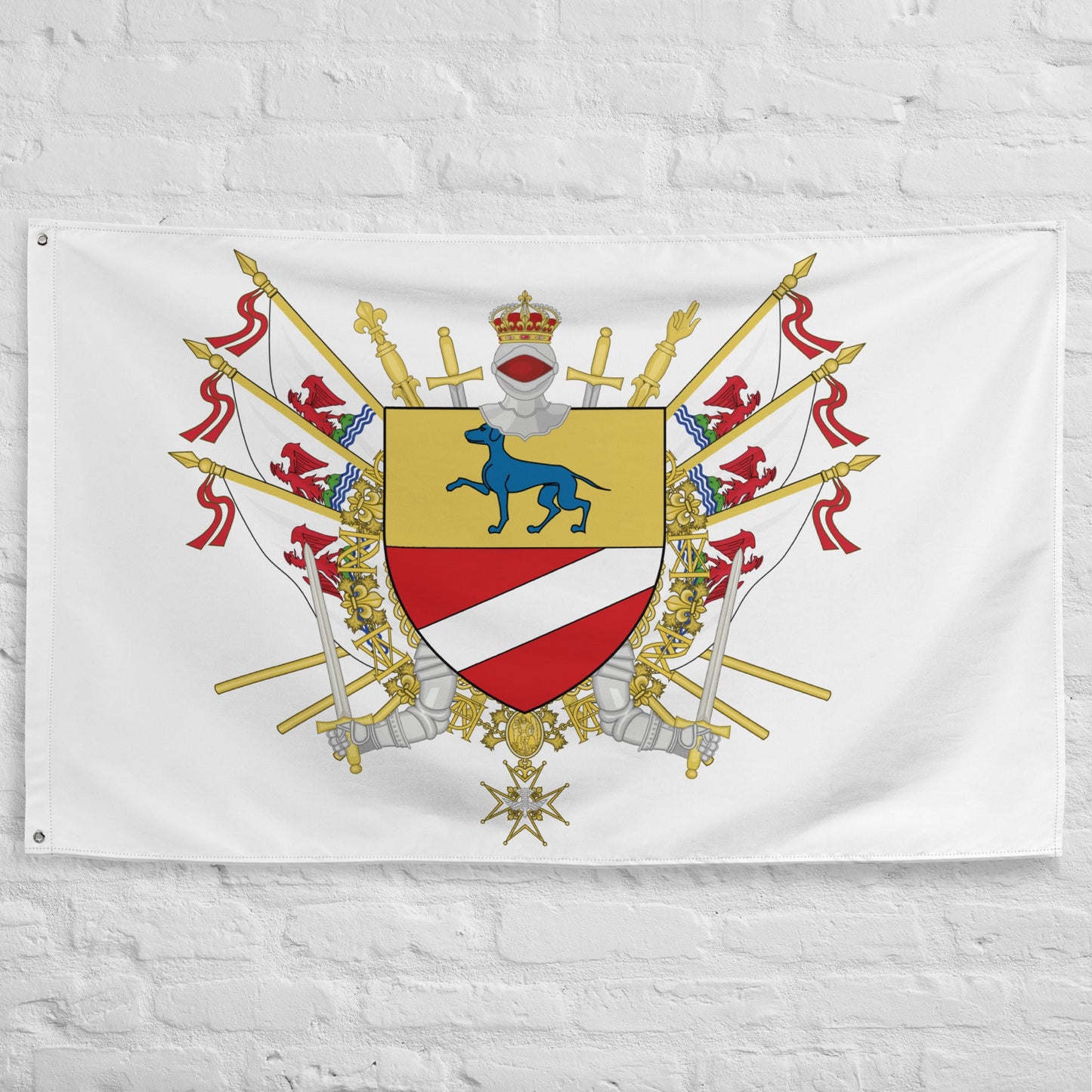 Drapeau - Blason de Cagnes-sur-Mer