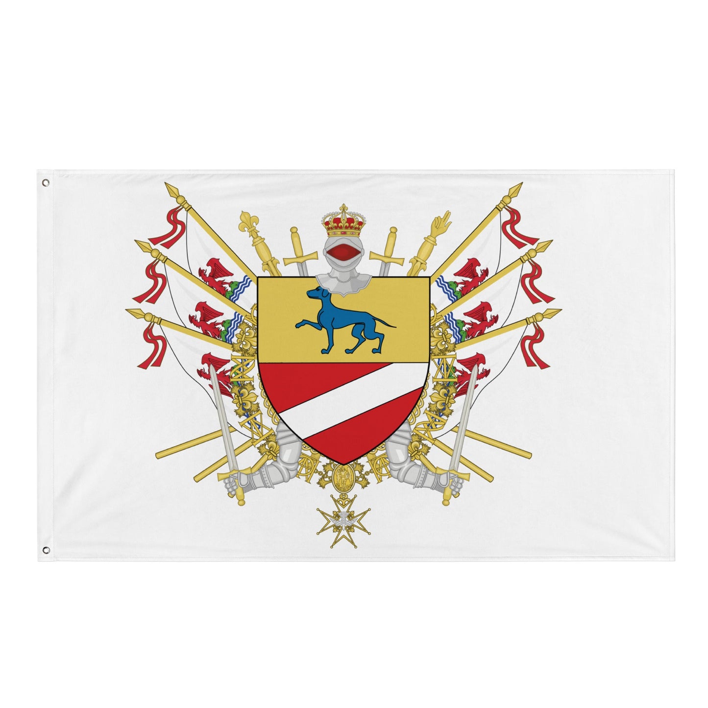 Drapeau - Blason de Cagnes-sur-Mer