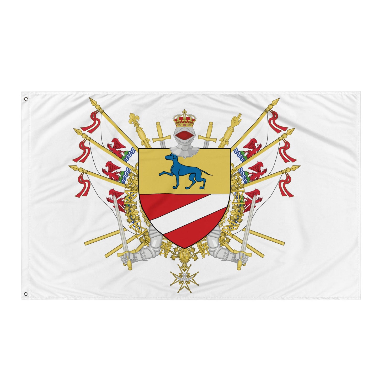 Drapeau - Blason de Cagnes-sur-Mer