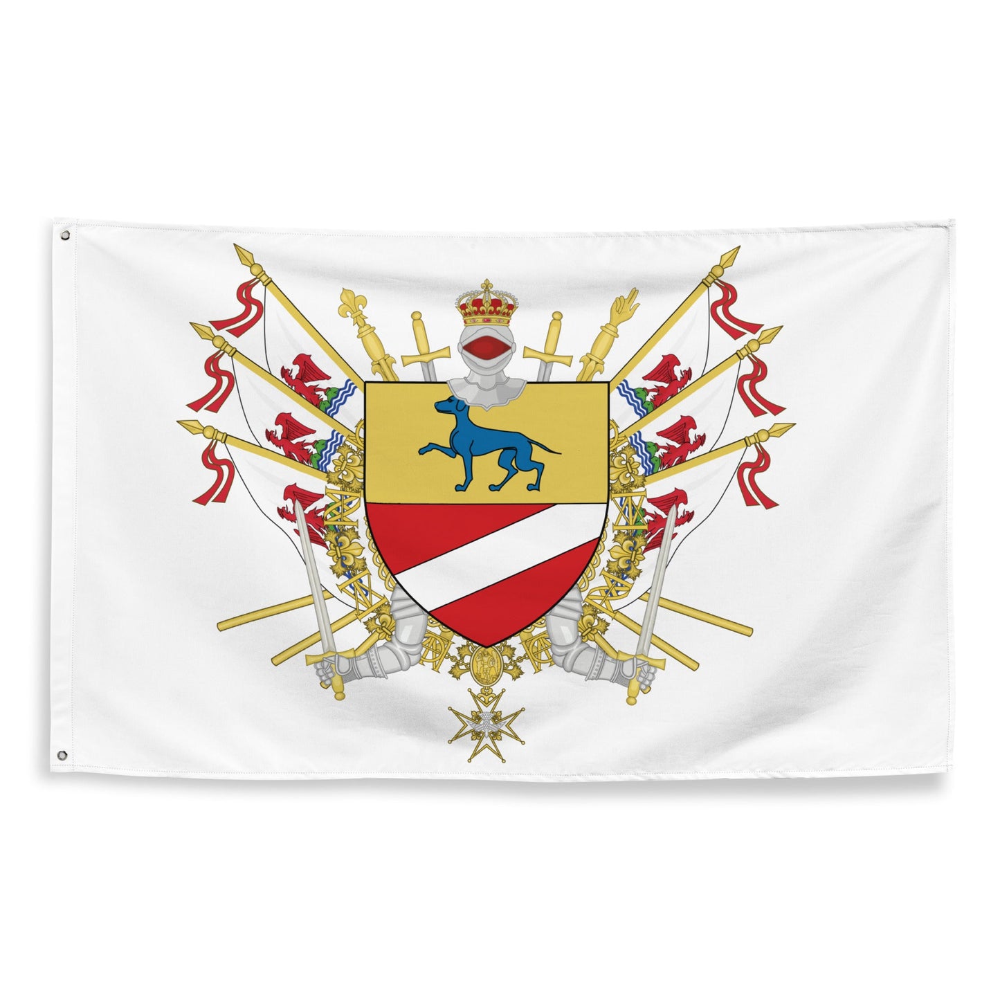 Drapeau - Blason de Cagnes-sur-Mer
