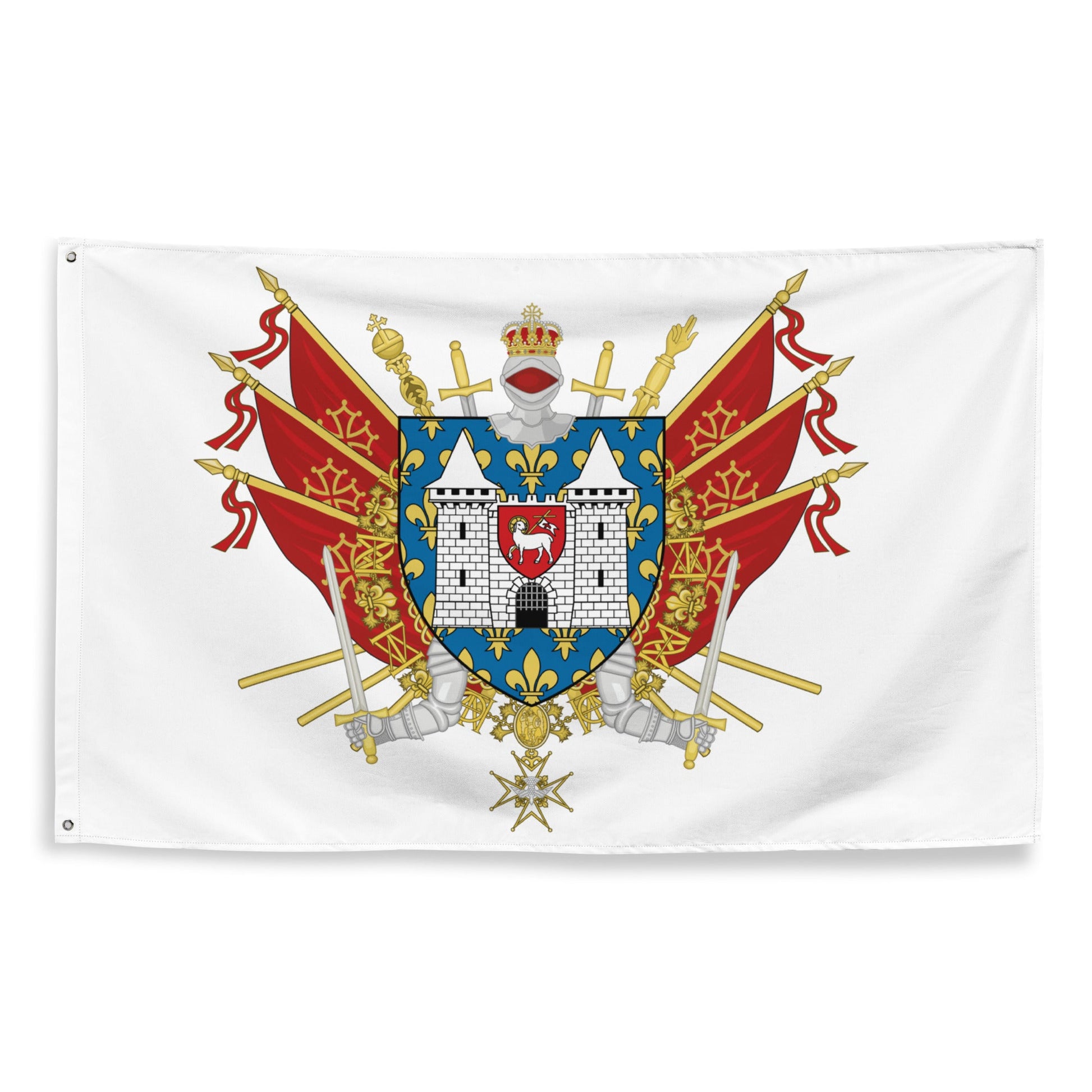 Drapeau - Blason de Carcassonne