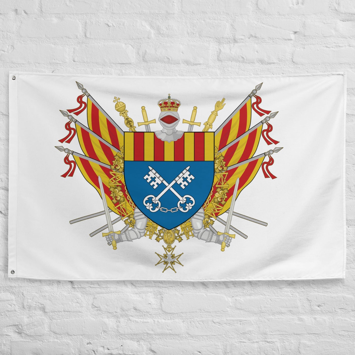 Drapeau - Blason de Céret