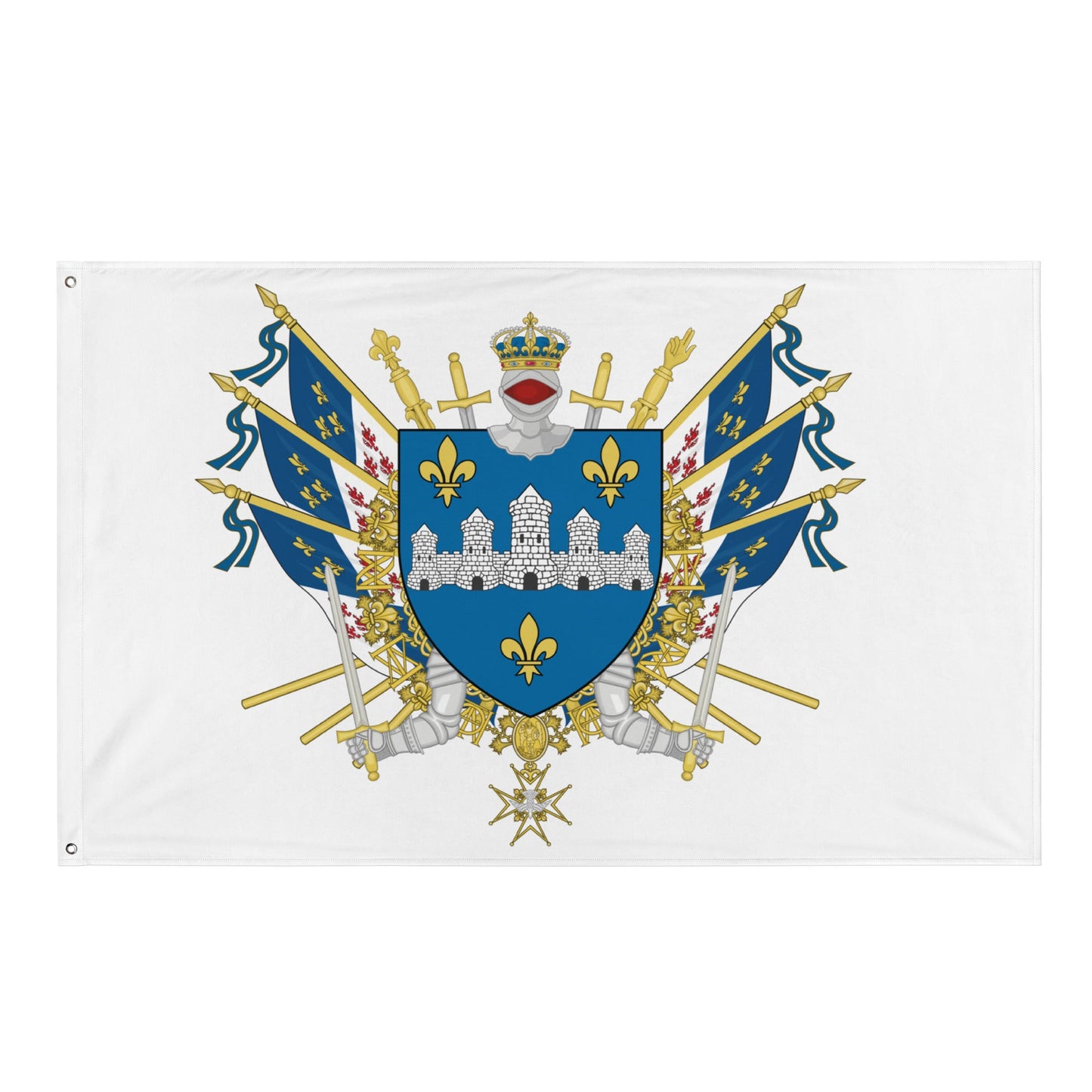 Drapeau - Blason de Château-Thierry