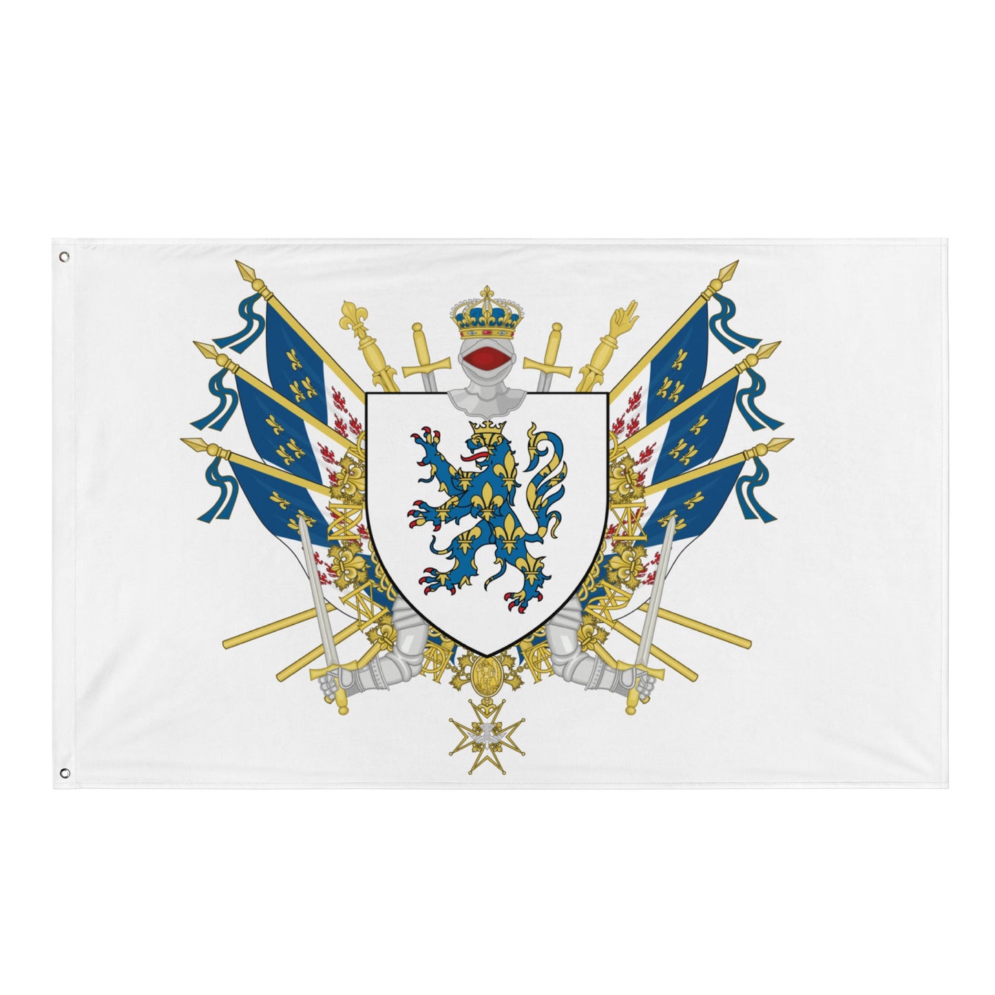 Drapeau - Blason de Compiègne