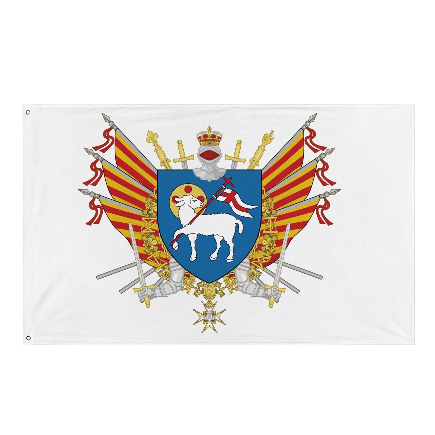 Drapeau - Blason de Grasse