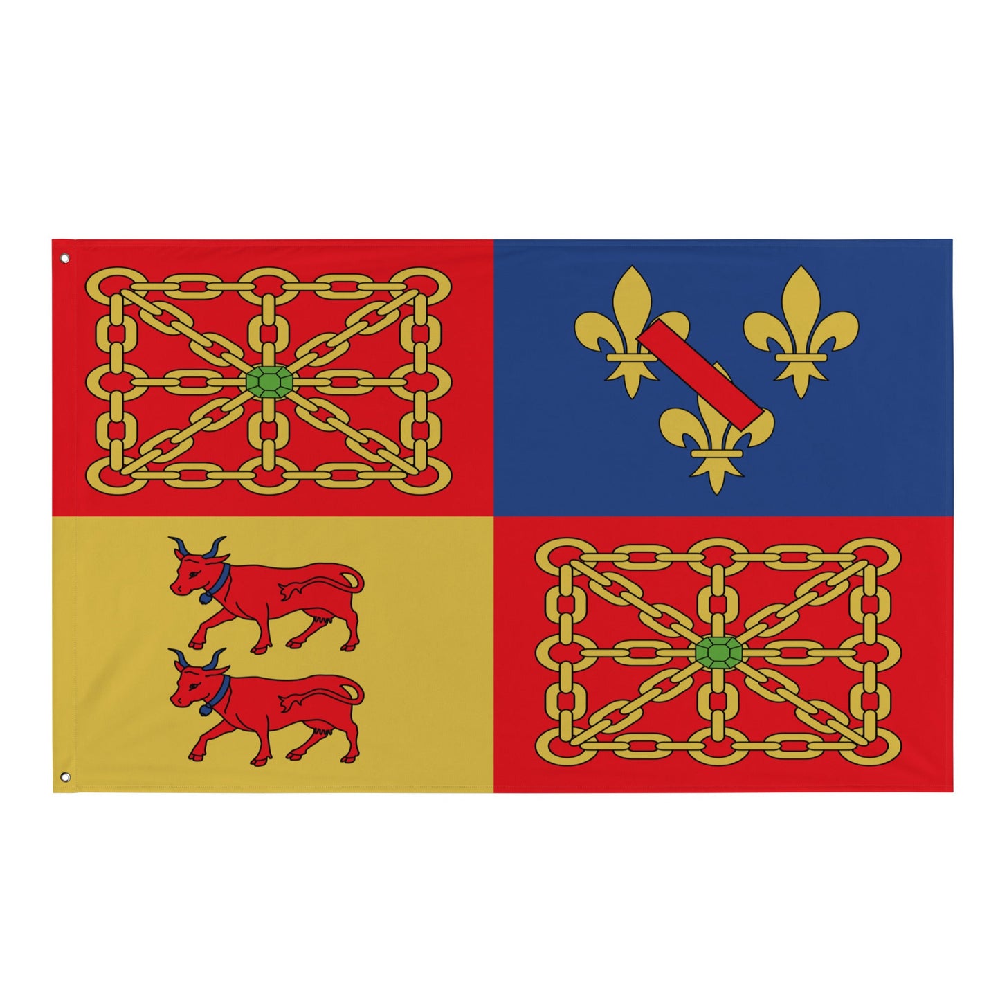 Drapeau - Blason de Henri IV