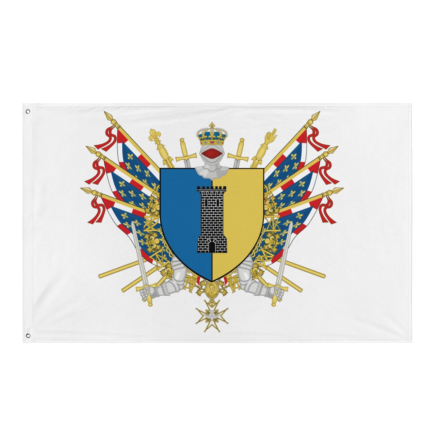 Drapeau - Blason de Joué-lès-Tours