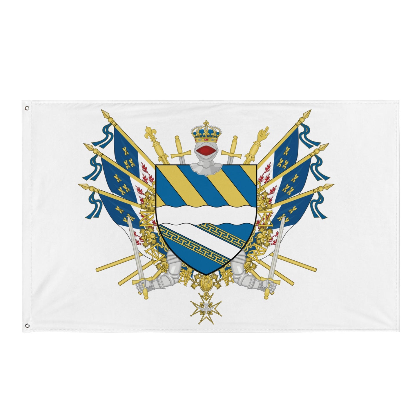 Drapeau - Blason de l'Aisne (03)