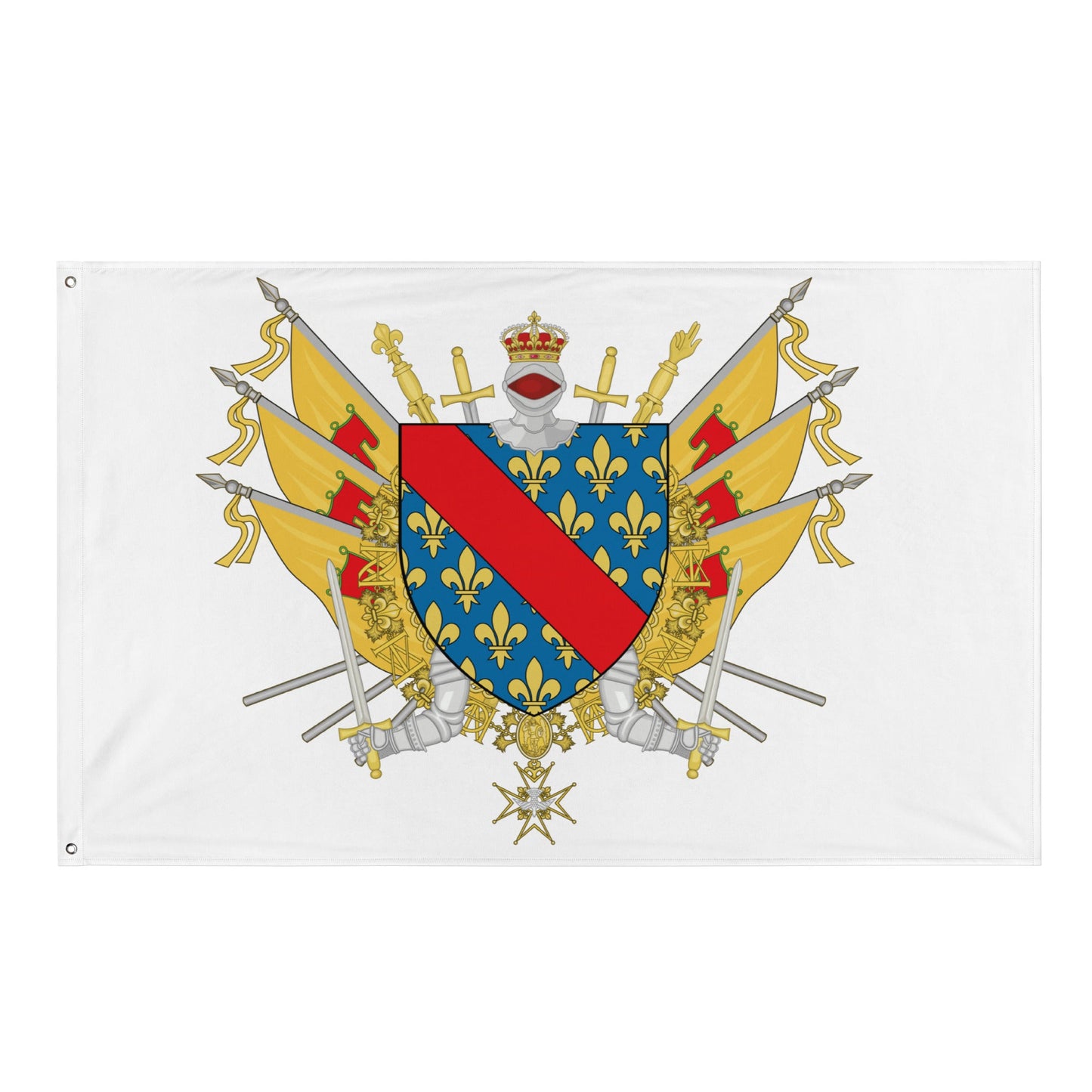 Drapeau - Blason de l'Allier (03)