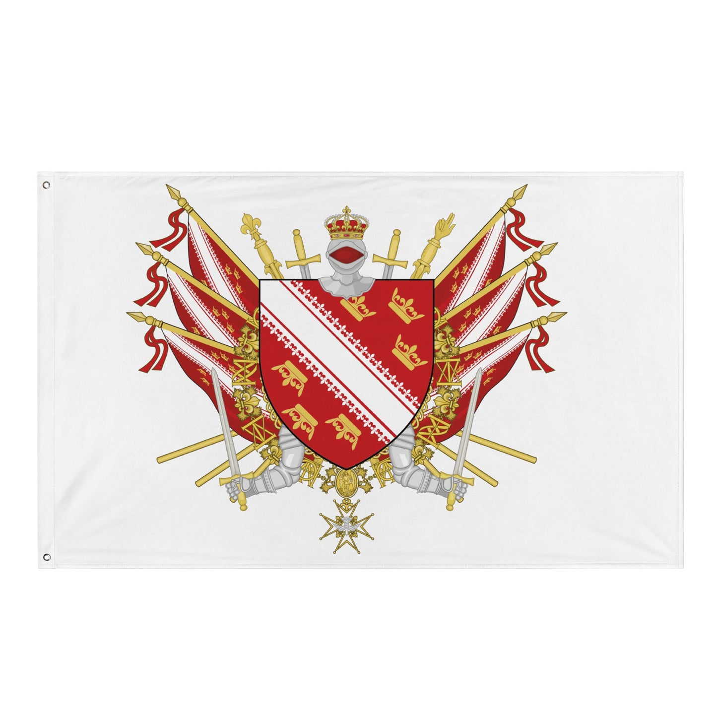 Drapeau - Blason de l'Alsace