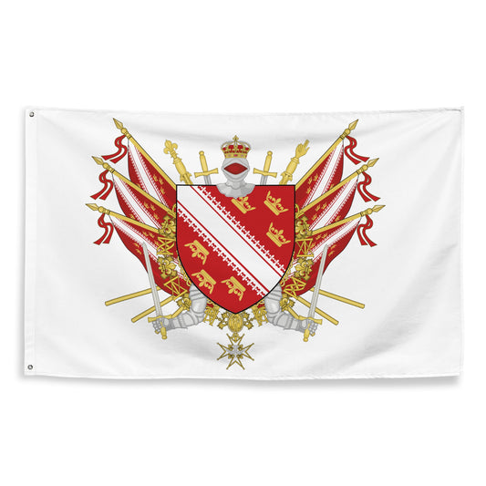 Drapeau - Blason de l'Alsace