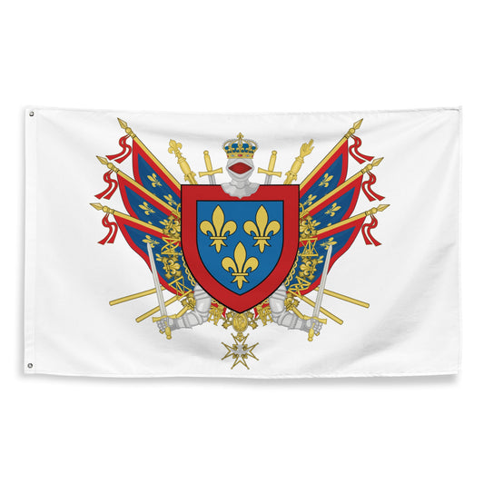 Drapeau - Blason de l'Anjou