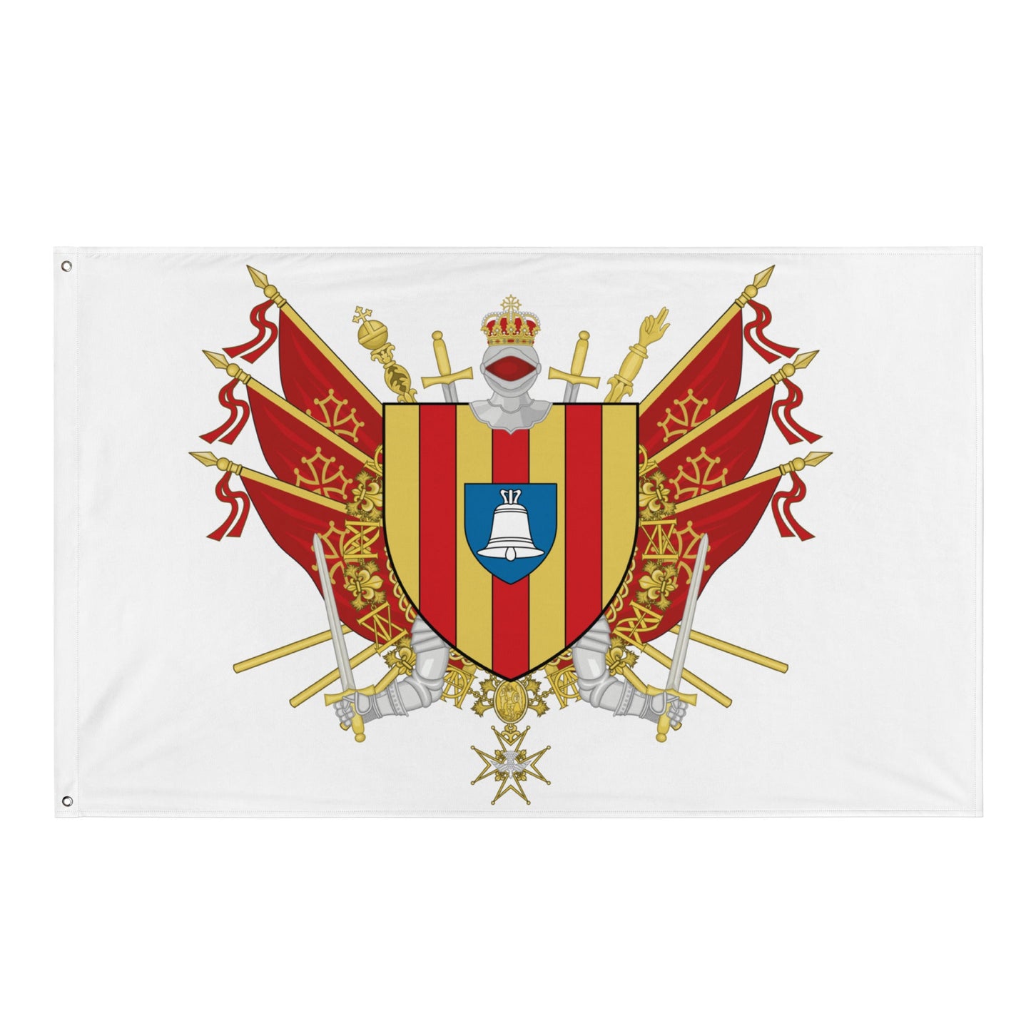 Drapeau - Blason de l'Ariège (09)