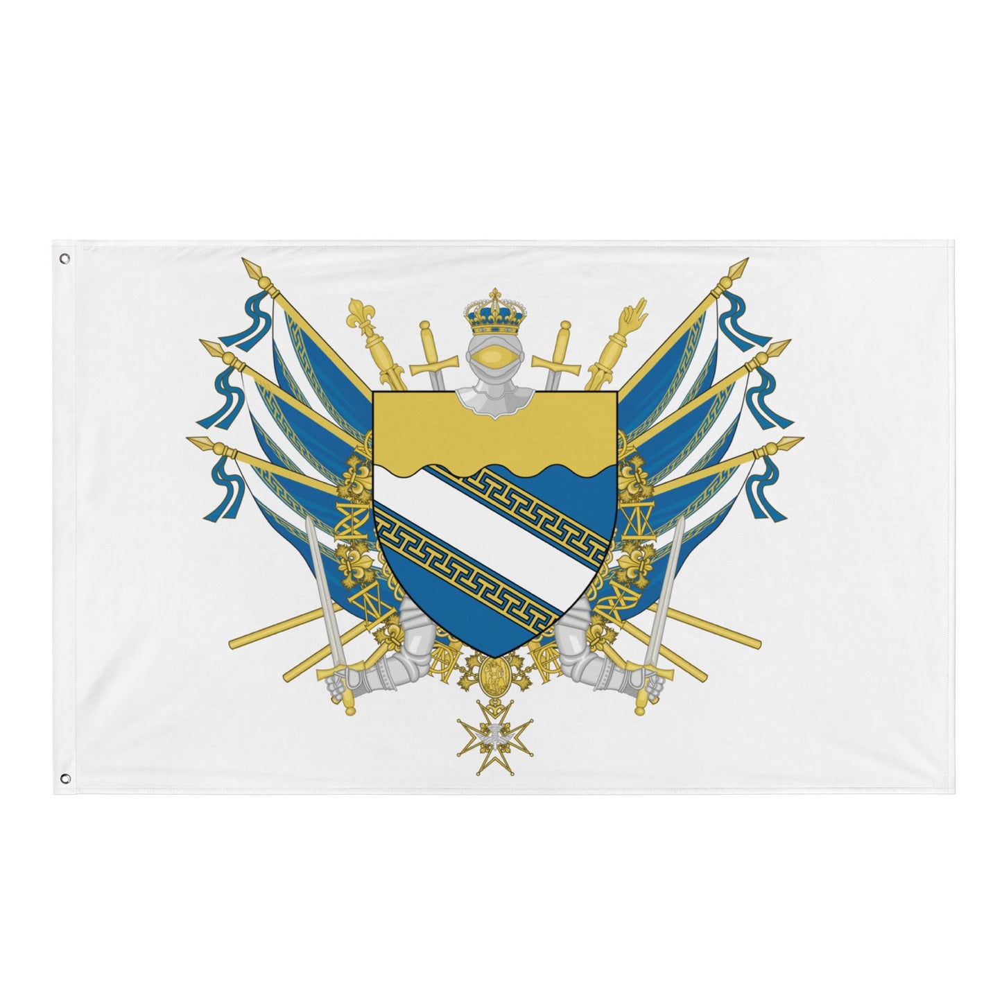 Drapeau - Blason de l'Aube (10)