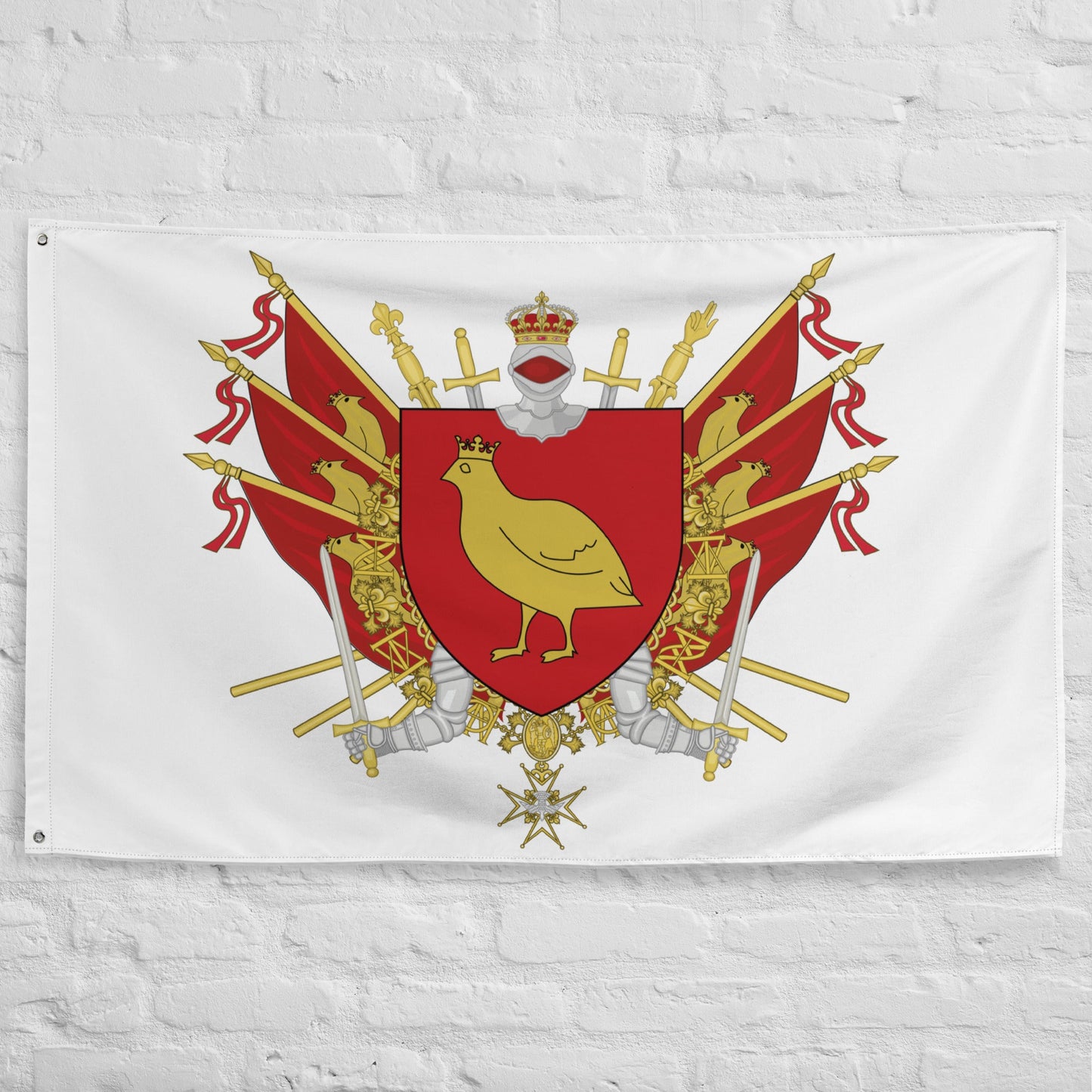 Drapeau - Blason de l'Aunis