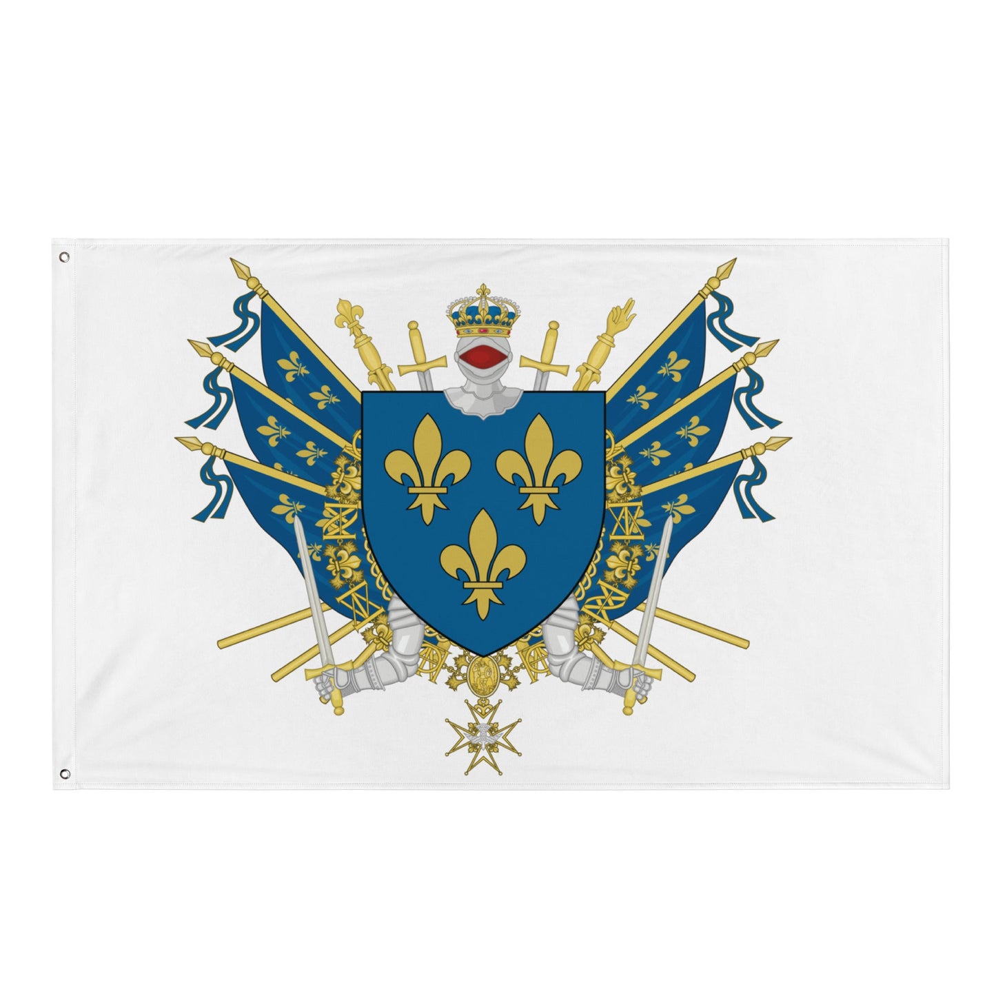 Drapeau - Blason de l'Île-de-France