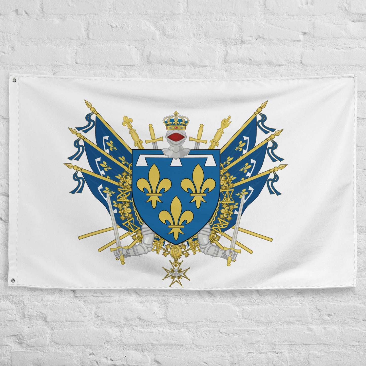 Drapeau - Blason de l'Orléanais