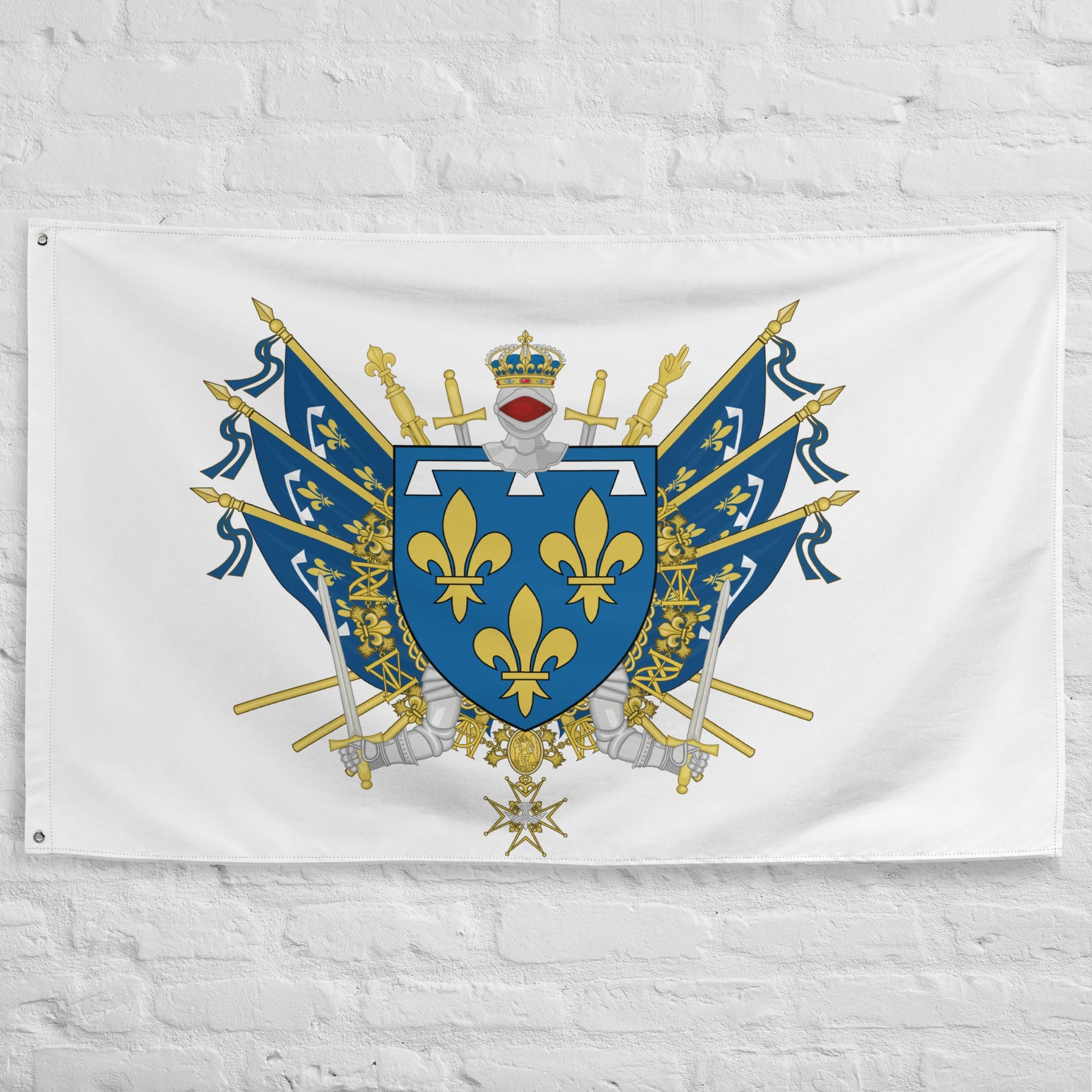 Drapeau - Blason de l'Orléanais