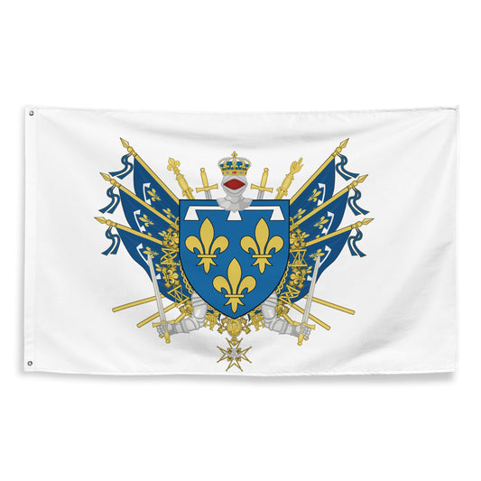 Drapeau - Blason de l'Orléanais