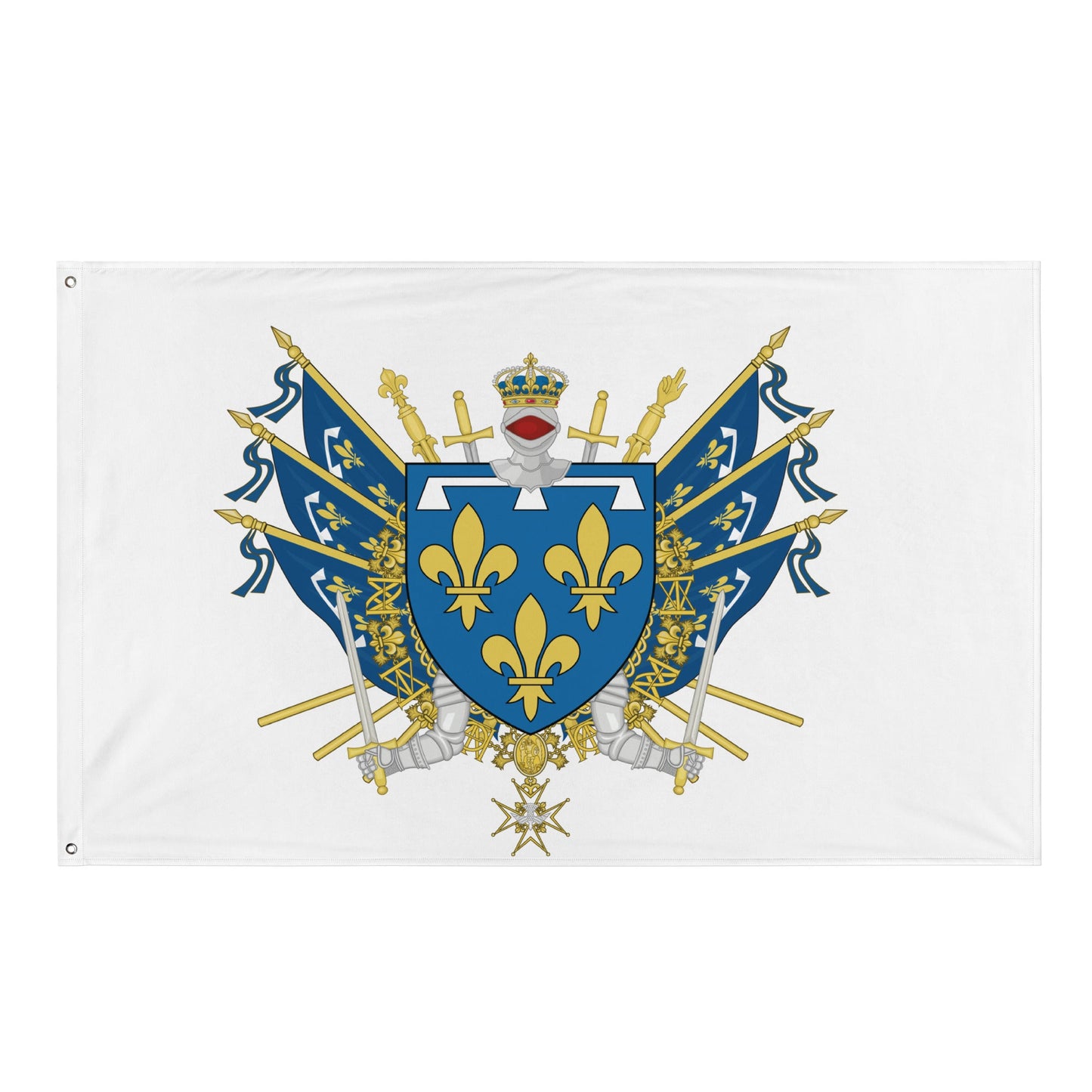 Drapeau - Blason de l'Orléanais
