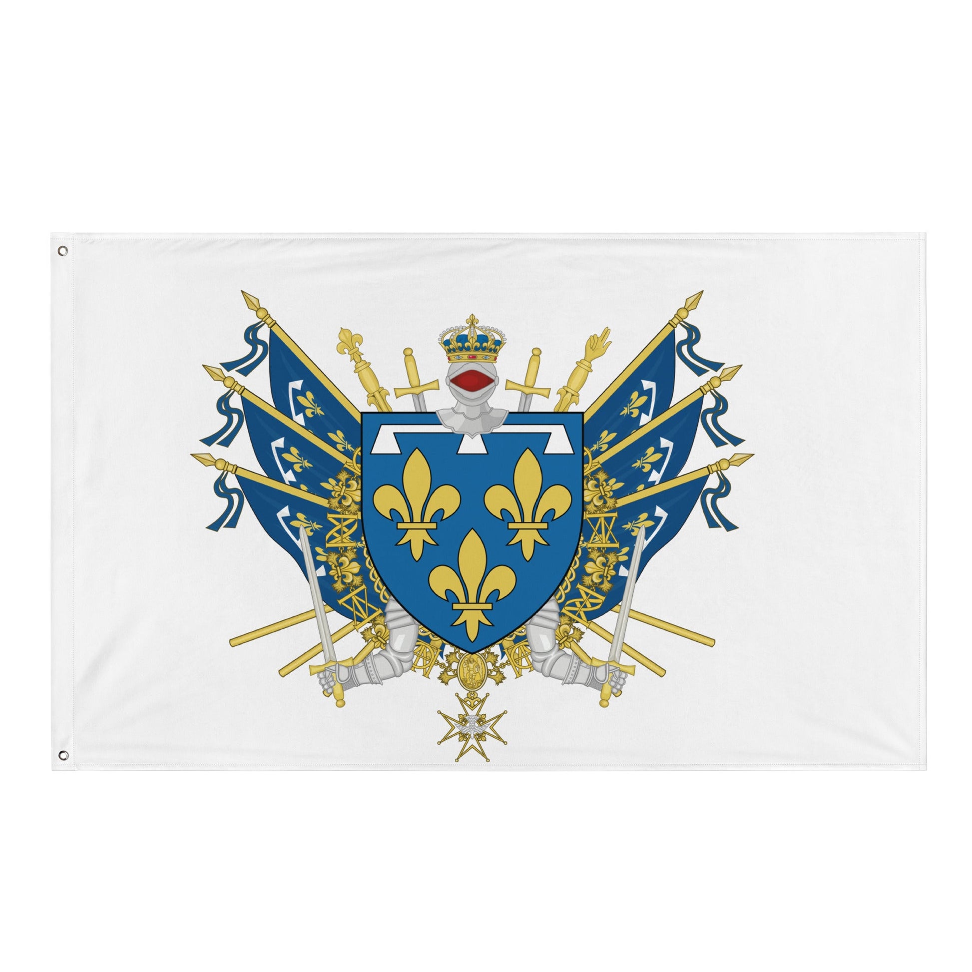 Drapeau - Blason de l'Orléanais
