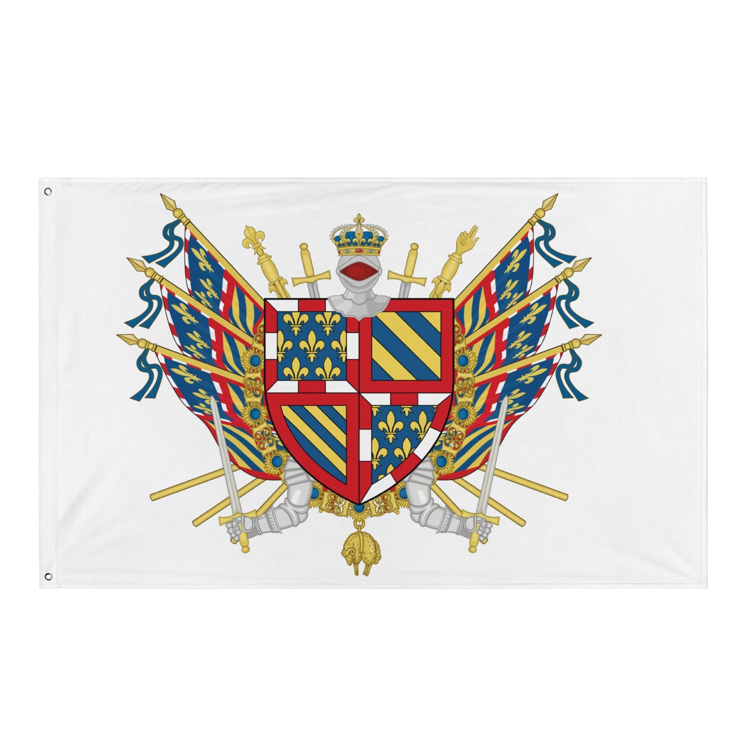 Drapeau - Blason de la Bourgogne