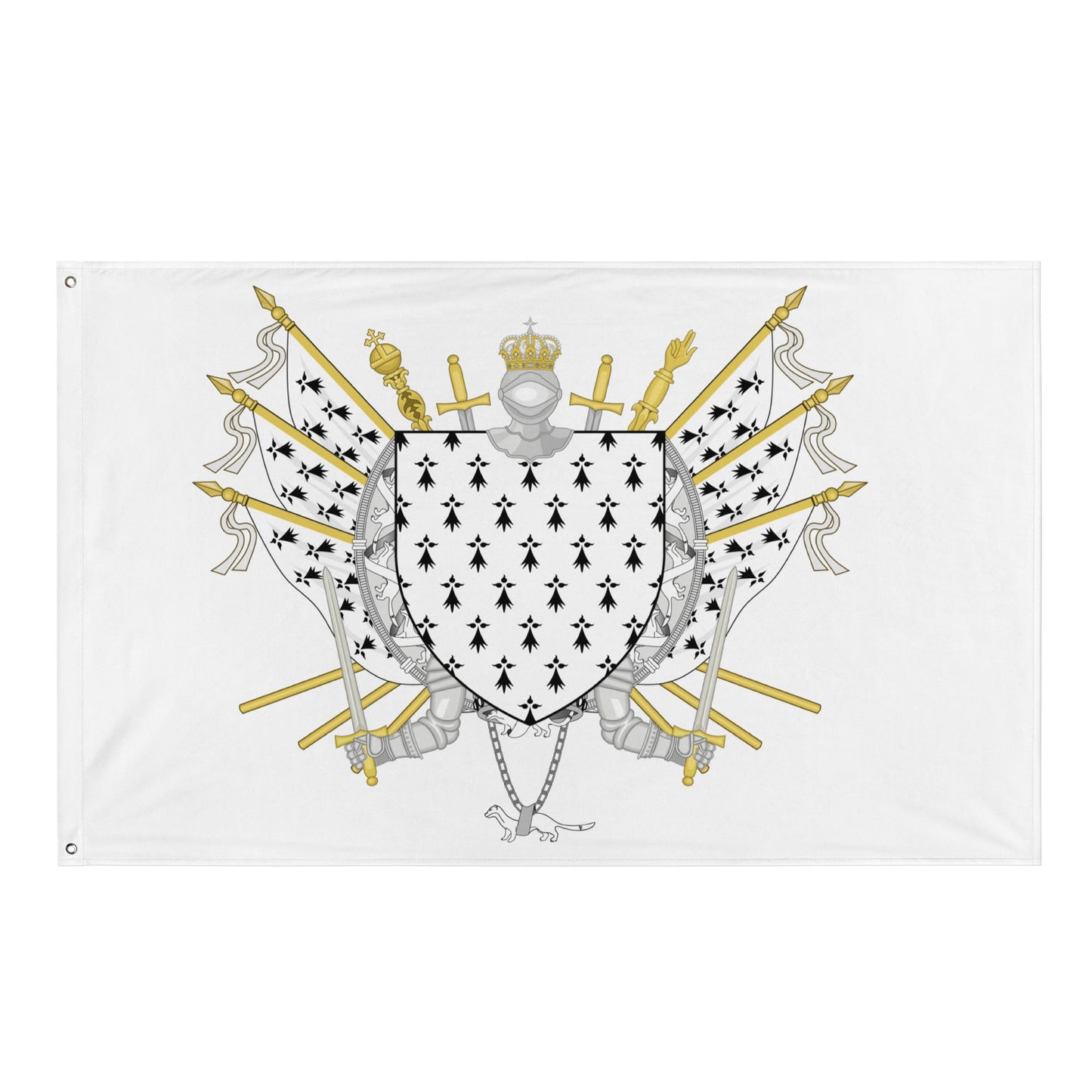 Drapeau - Blason de la Bretagne