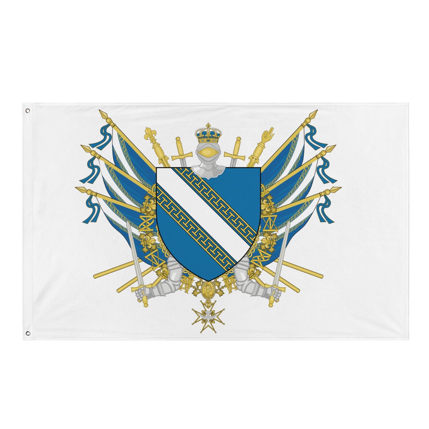 Drapeau - Blason de la Champagne-Ardenne