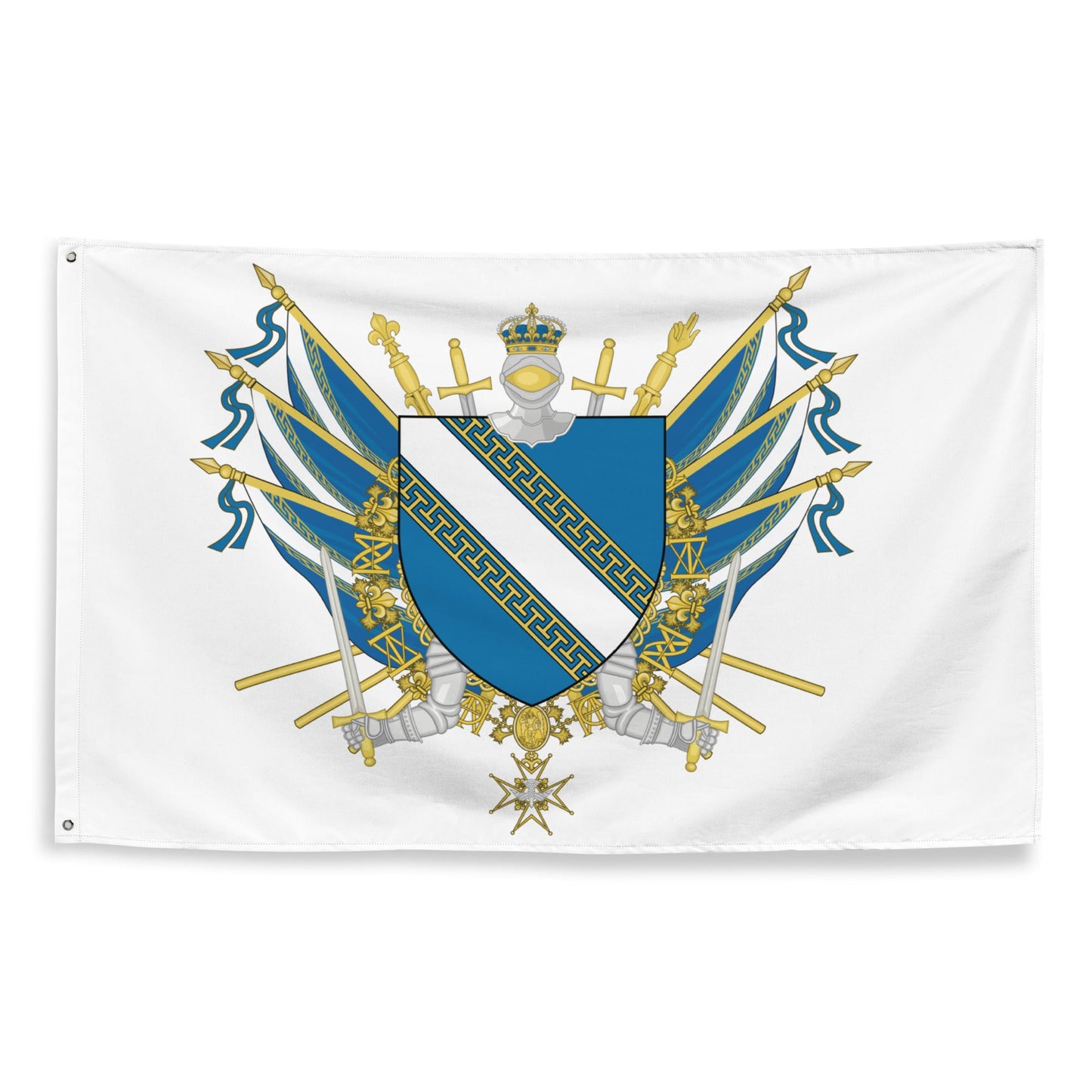 Drapeau - Blason de la Champagne-Ardenne