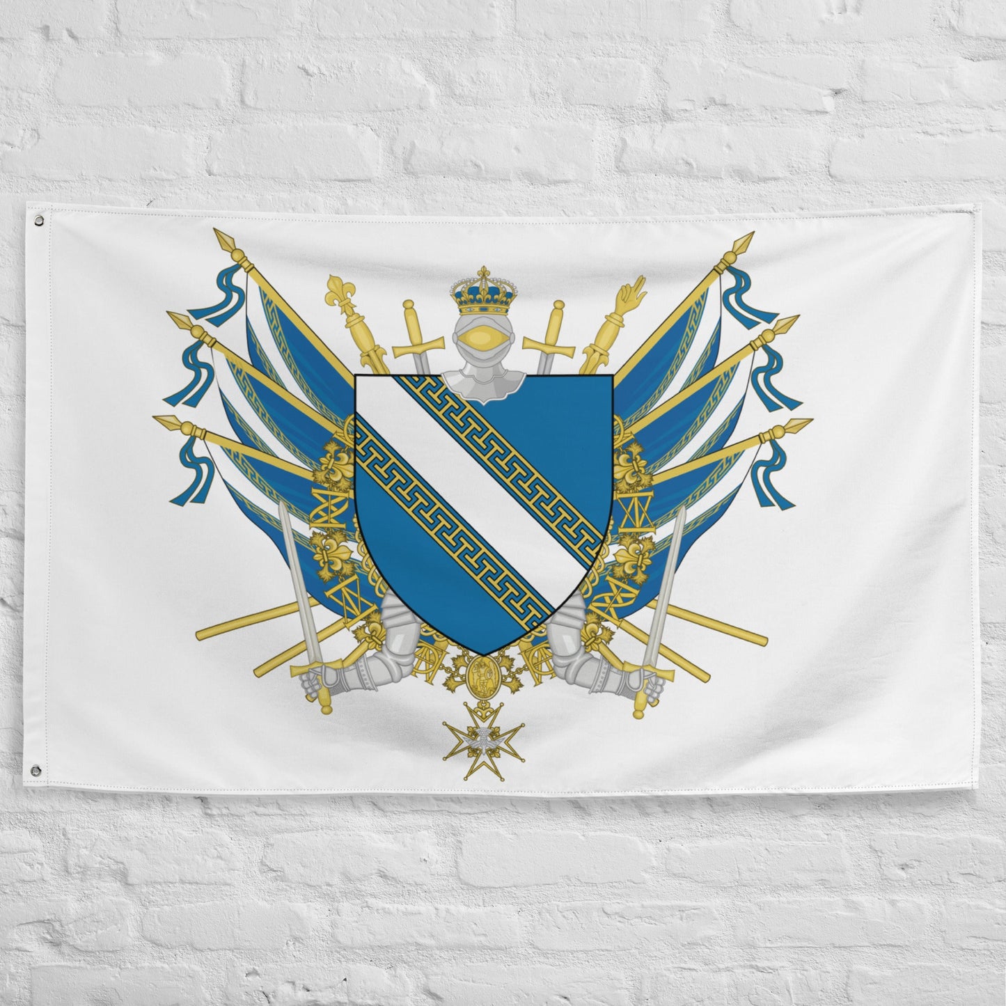 Drapeau - Blason de la Champagne-Ardenne
